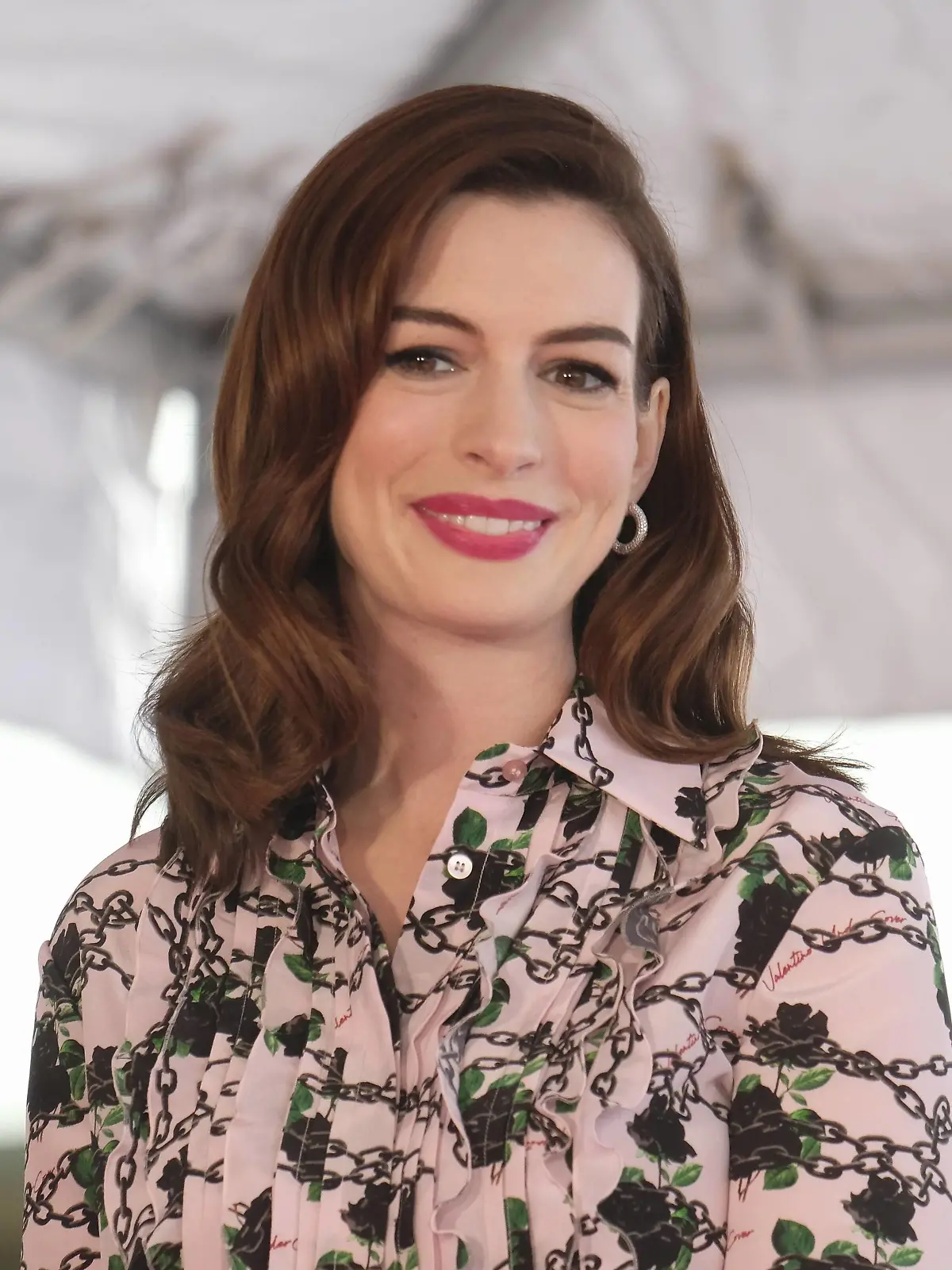 May 9, 2019 - Los Angeles, California, U.S - Actress Anne Hathaway attends her star ceremony on the Hollywood Walk of Fame in the Category of Motion Pictures, on Thursday, May 9, 2019, in Los Angeles Los Angeles U.S. PUBLICATIONxINxGERxSUIxAUTxONLY - ZUMAc68_ 20190509_zaf_c68_033 Copyright: xRingoxChiux  