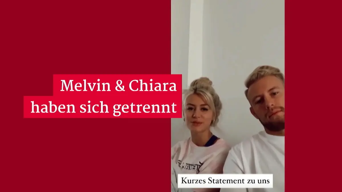 Melvin und Chiara haben sich getrennt Love Island!