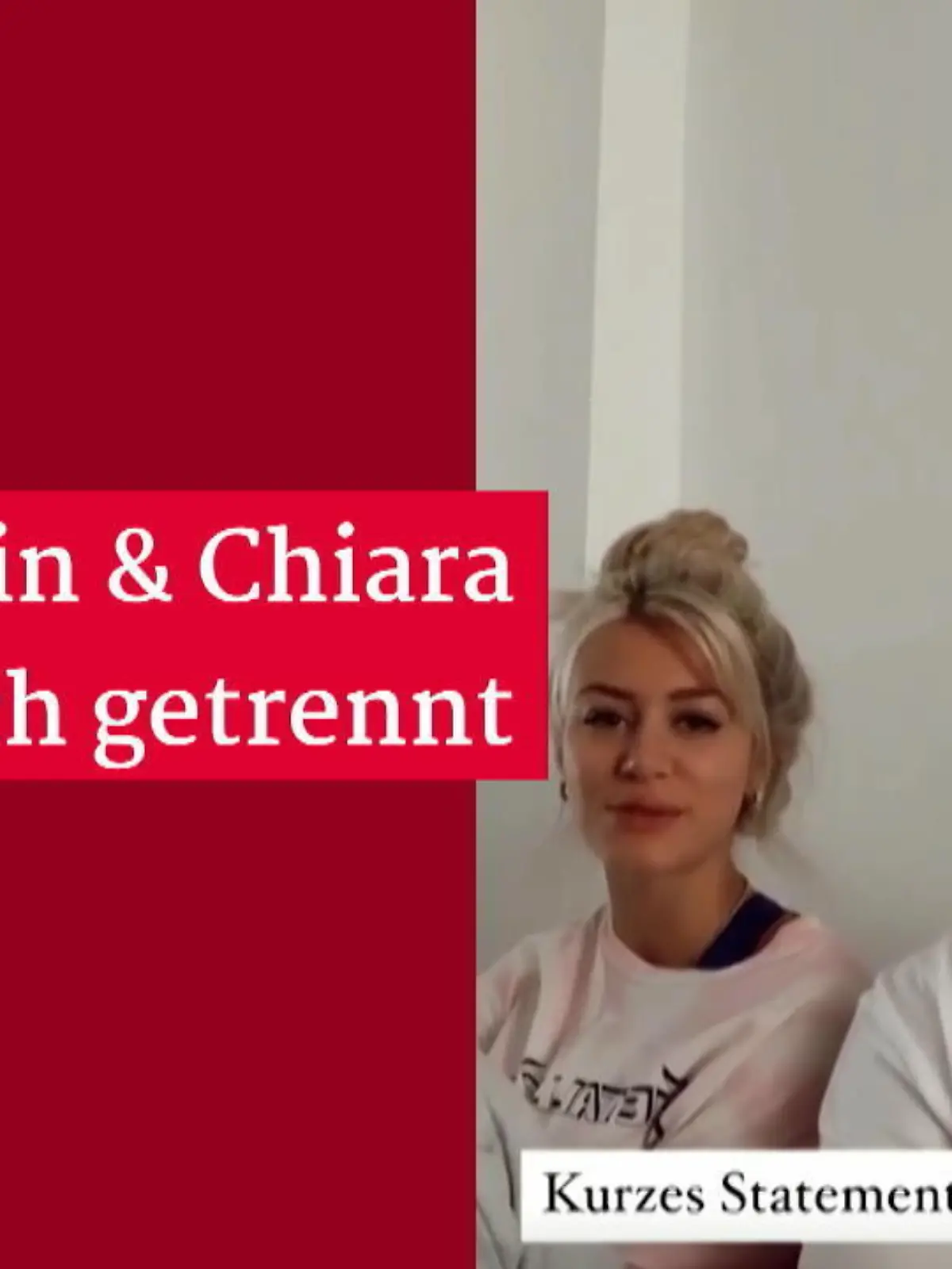 Bild zu: "Melvin und Chiara haben sich getrennt"
