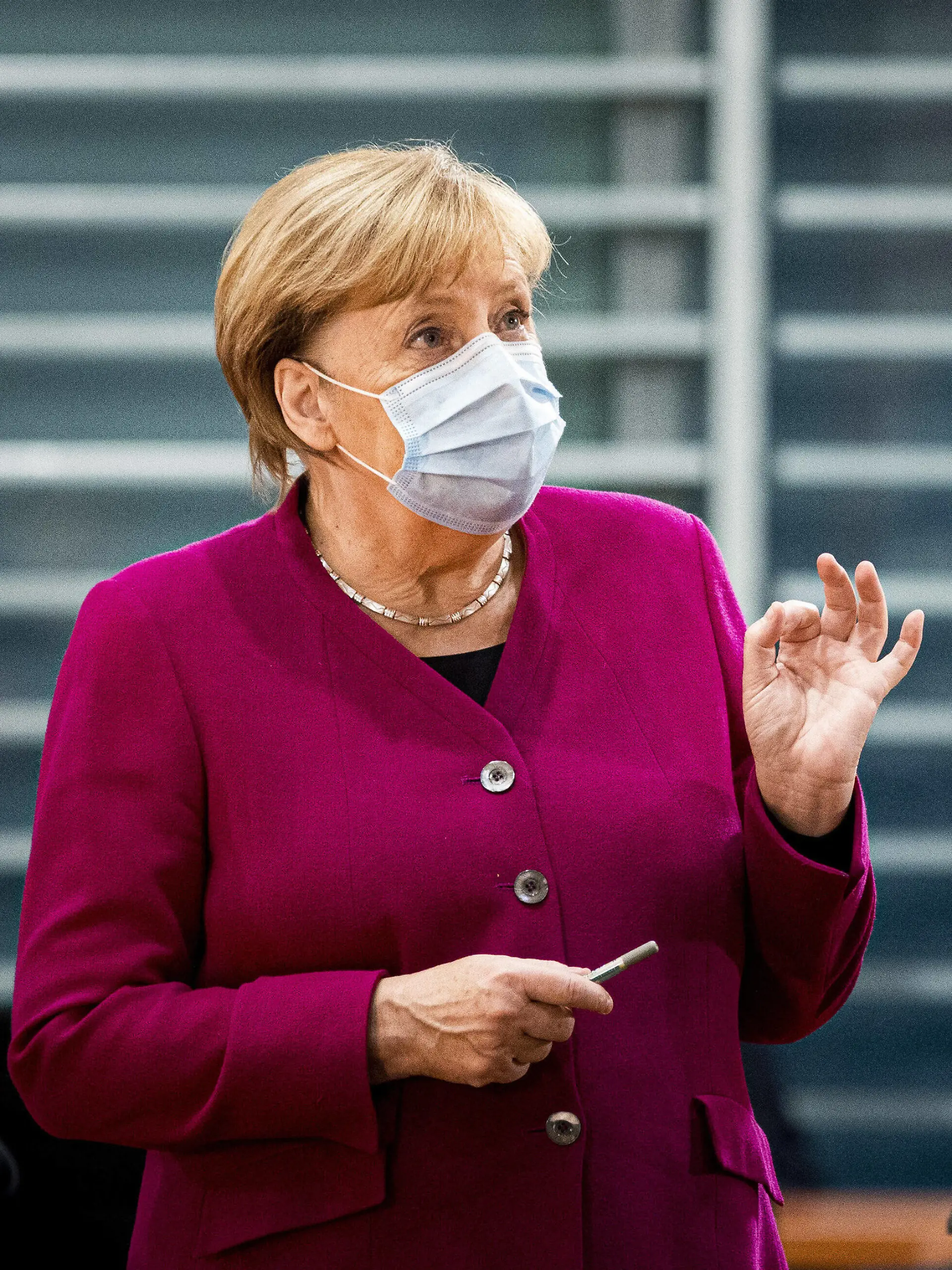  Angela Merkel, Bundeskanzlerin, aufgenommen im Rahmen der woechentlichen Sitzung des Kabinetts in Berlin, 14.10.2020. Berlin Deutschland *** Angela Merkel, German Chancellor, recorded during the weekly meeting of the Cabinet in Berlin, 14 10 2020 Berlin Germany Copyright: xFlorianxGaertner/photothek.netx