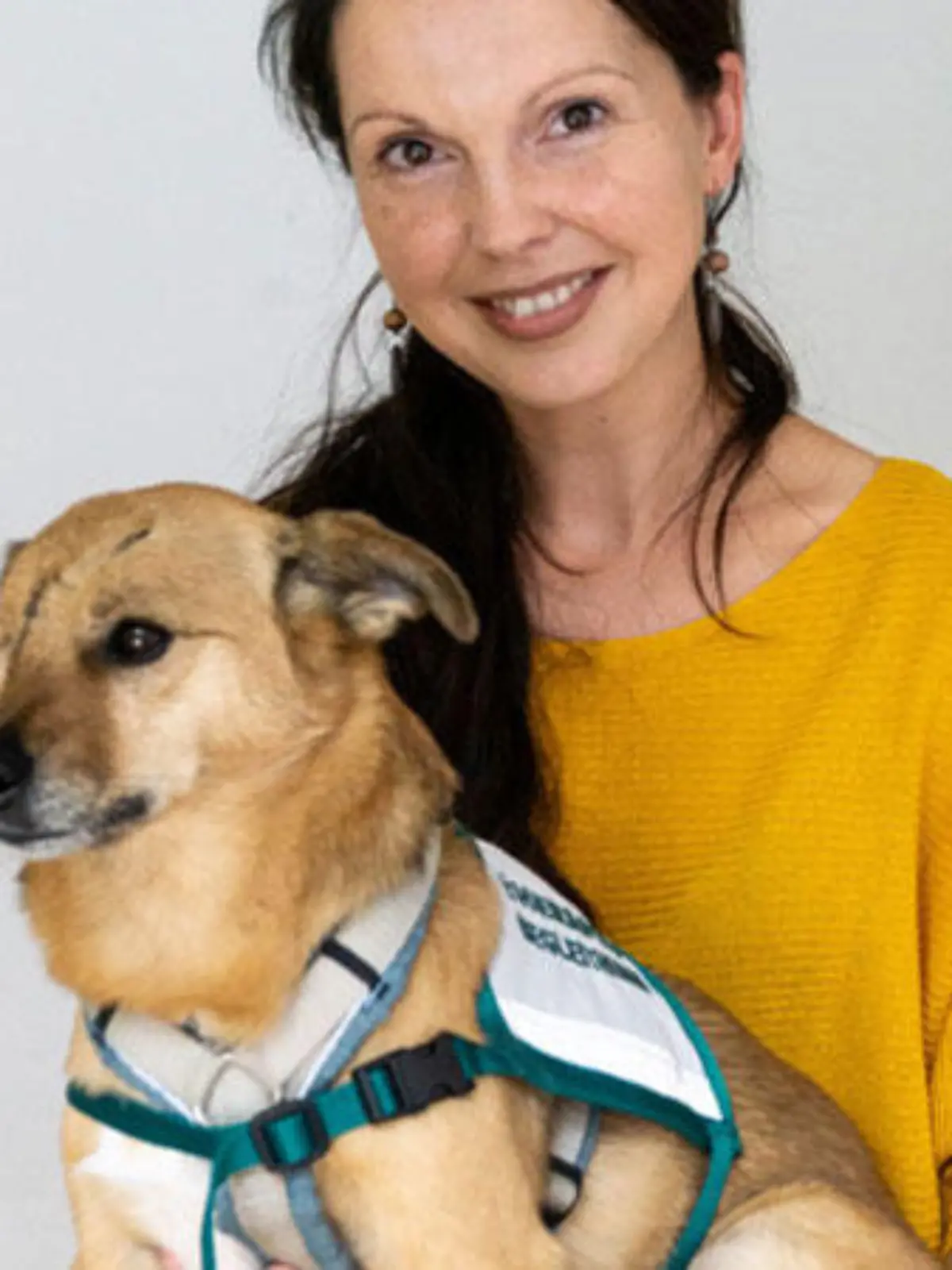 Yvonne Quandt und Happy.