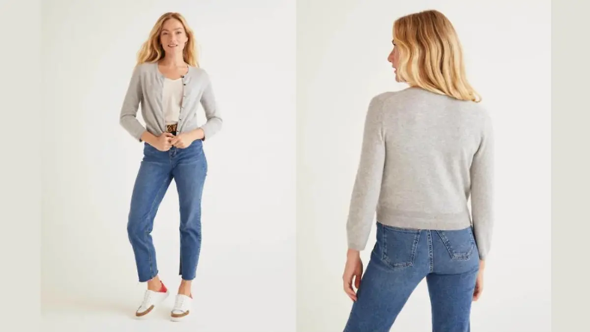 Cardigan aus Kaschmir.