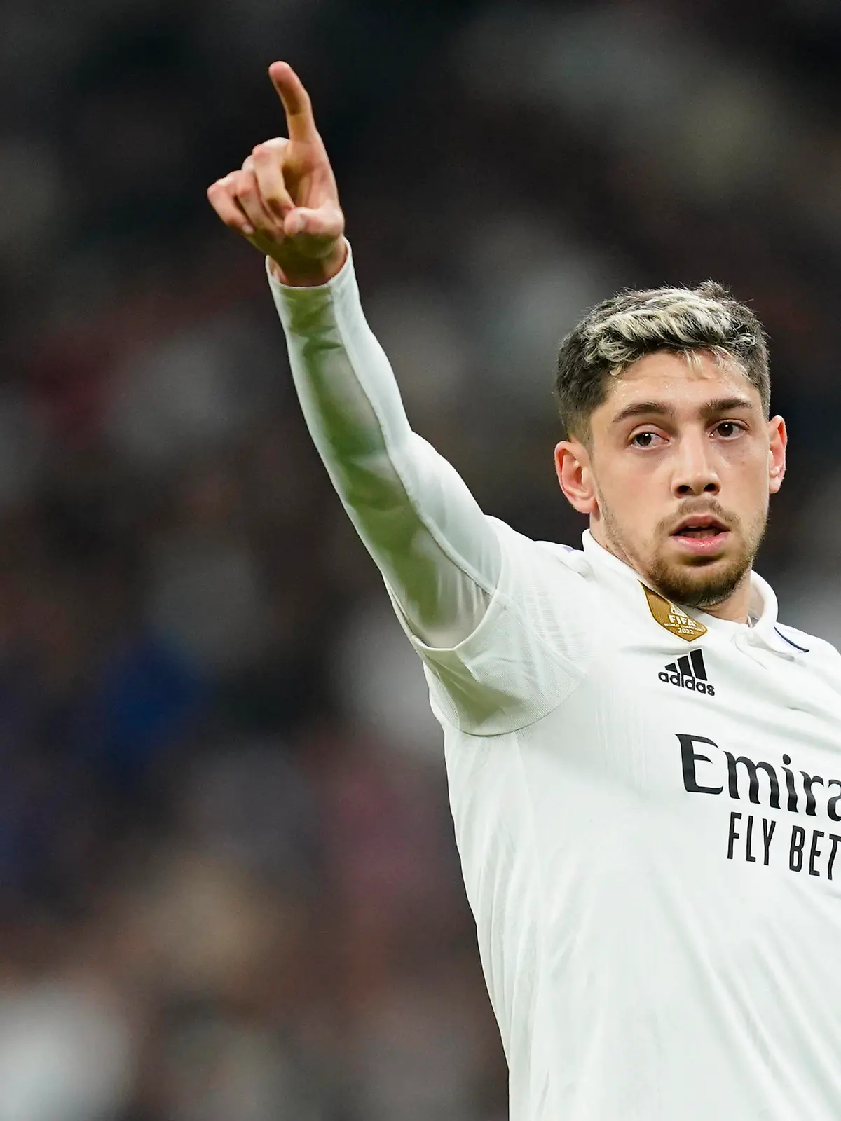 ESP: Real Madrid v Liverpool FC. UEFA Champions League Fede Valverde of Real Madrid during the UEFA Champions League match, round of 16, 2nd leg between Real Madrid and Liverpool FC played at Santiago Bernabeu Stadium on March 15, 2023 in Madrid, Spain. kpng Copyright: xColasxBuerax/xPRESSINx PS_230215_012