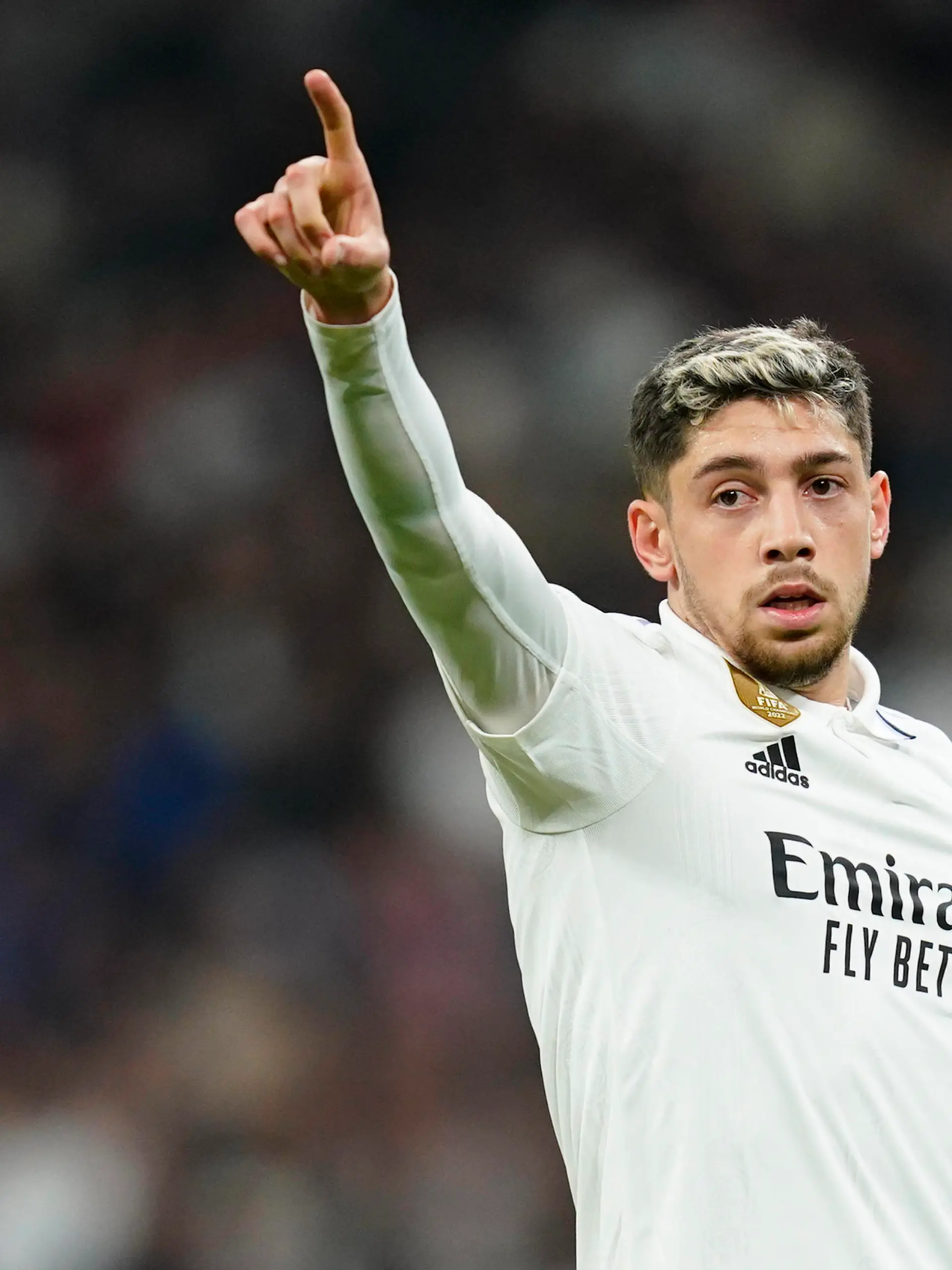 ESP: Real Madrid v Liverpool FC. UEFA Champions League Fede Valverde of Real Madrid during the UEFA Champions League match, round of 16, 2nd leg between Real Madrid and Liverpool FC played at Santiago Bernabeu Stadium on March 15, 2023 in Madrid, Spain. kpng Copyright: xColasxBuerax/xPRESSINx PS_230215_012