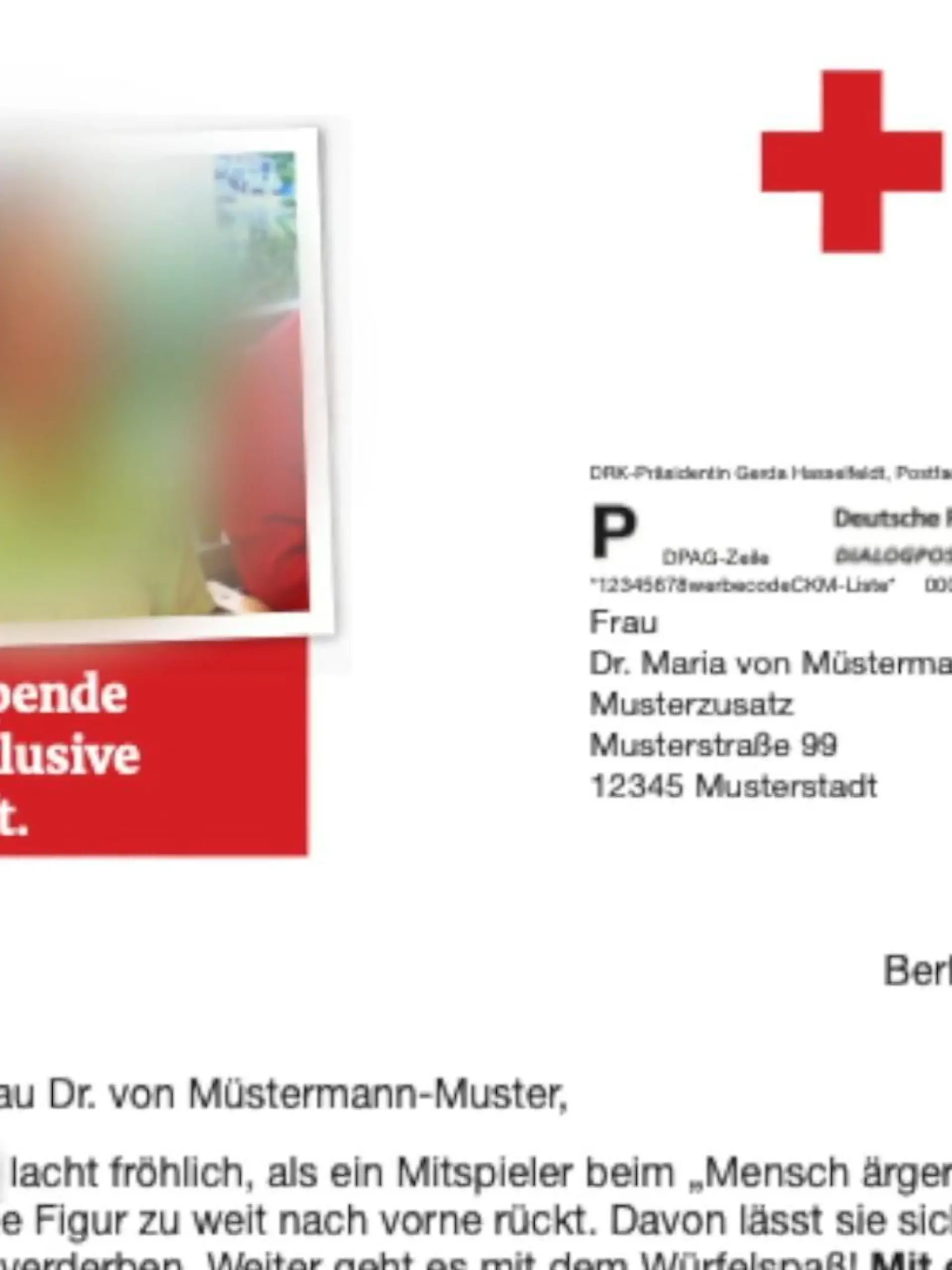 "Team Wallraff": Spendenpost des Deutschen Roten Kreuzes