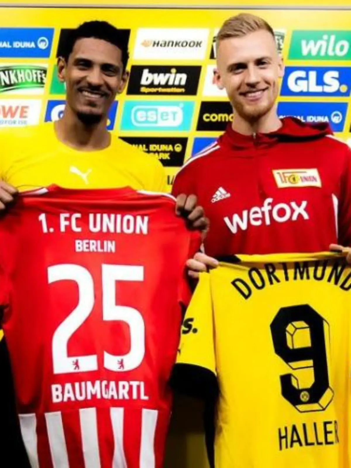 Sebastien Haller und Timo Baumgartl