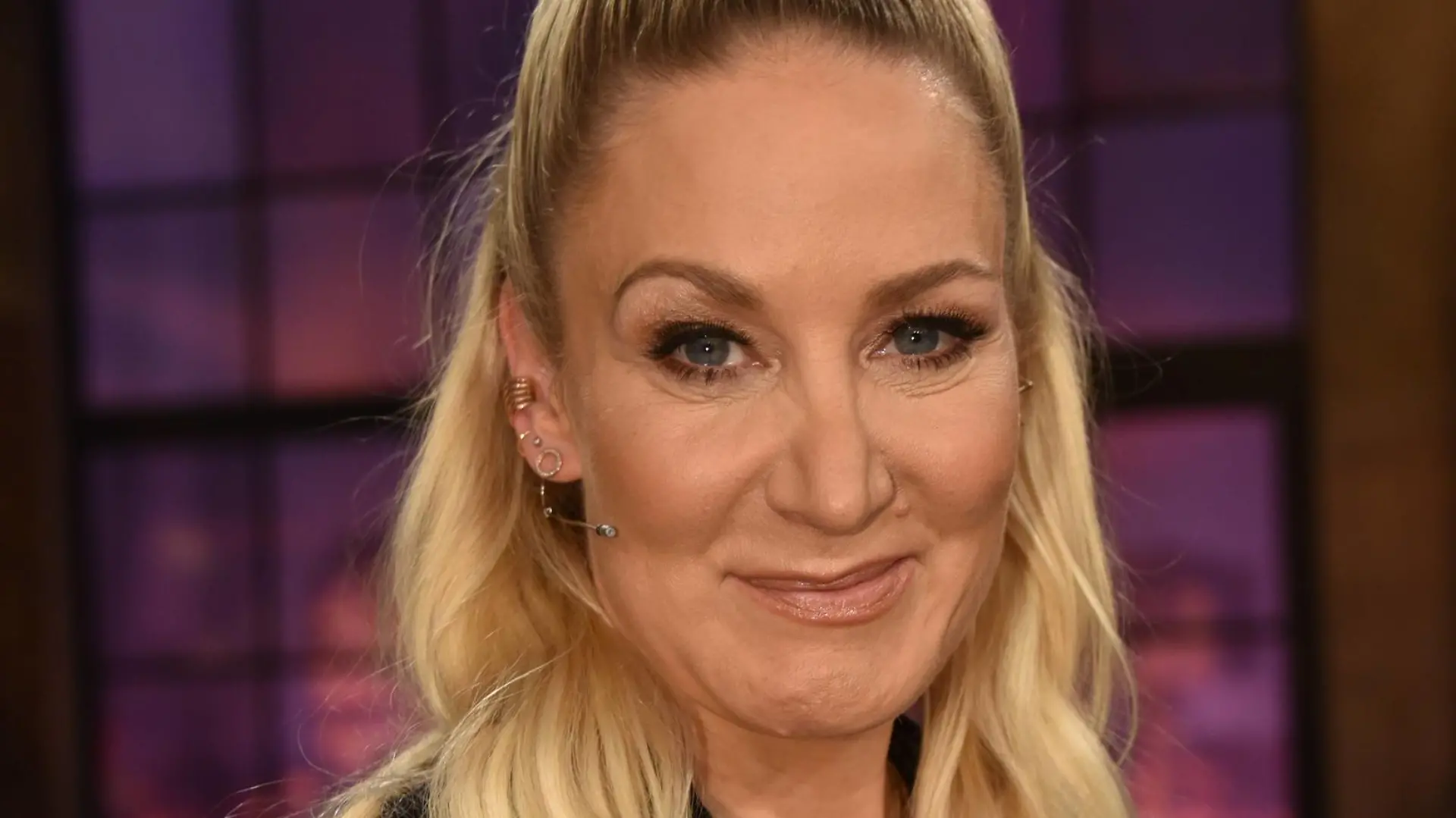 Die Schauspielerin Janine Kunze zu Gast in der WDR Talkshow Kölner Treff am 01.02.2019 in Köln. *** The actress Janine Kunze as guest on the WDR talk show Kölner Treff on 01 02 2019 in Cologne