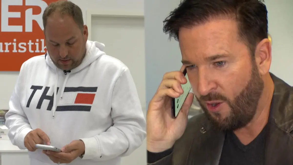 ER fuhr ihn vor seiner Abreise in die USA zum Flughafen Reisemanager Timo Berger über Michael Wendler