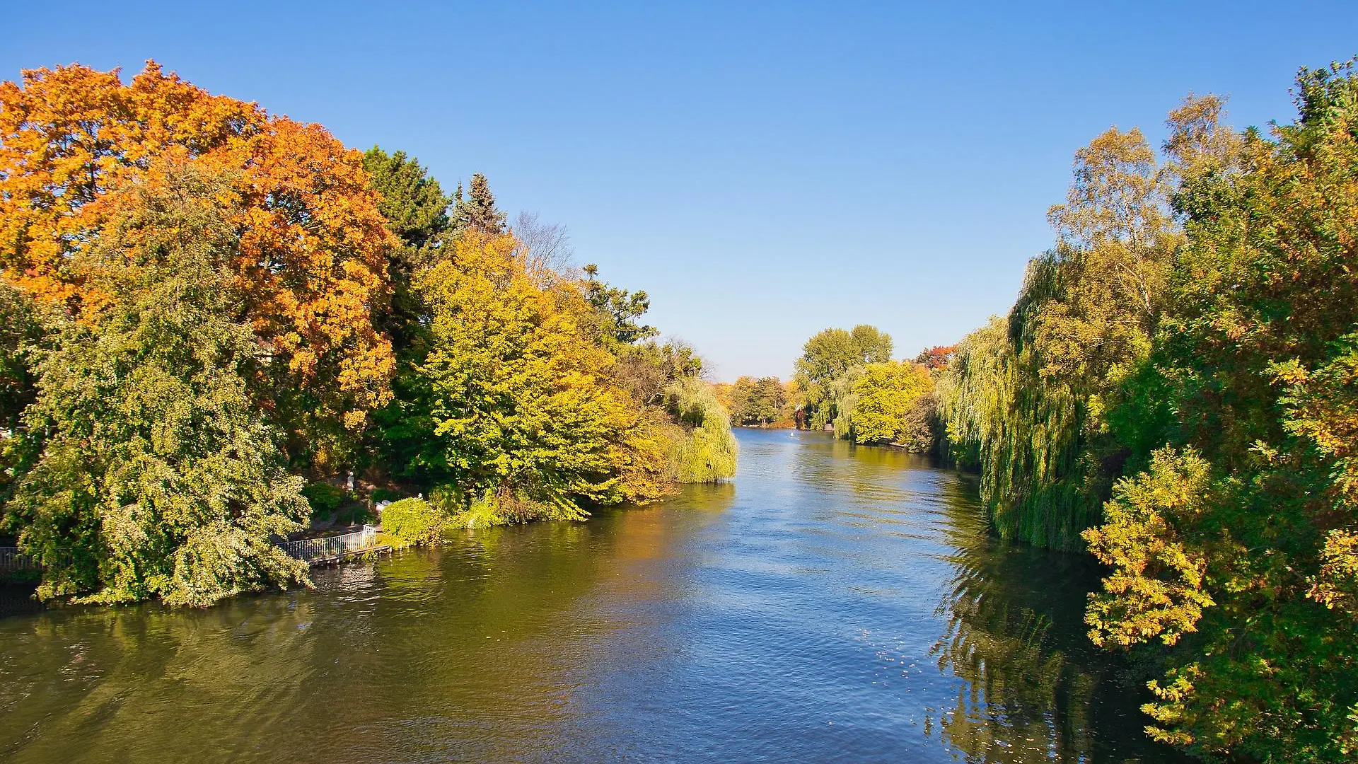 Der Alsterlauf im Herbst