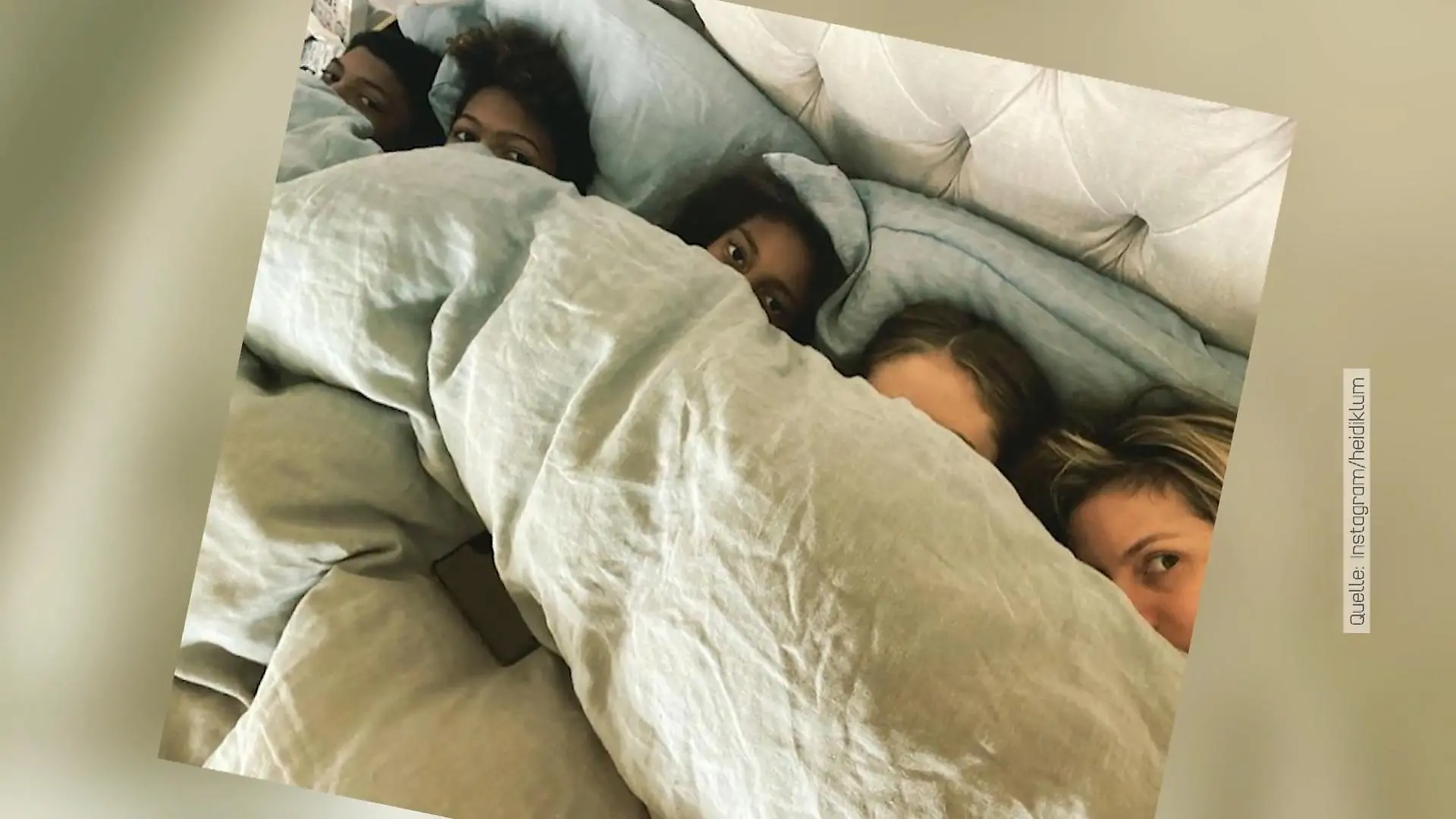 Ihre Kinder dürfen doch mit nach Deutschland Einigung bei Heidi Klum und Seal