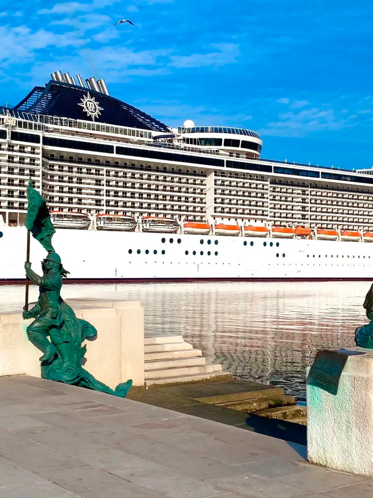 MSC Splendida restarts in the Med homeporting in Trieste - Photo credit: Victoria Balabaeva