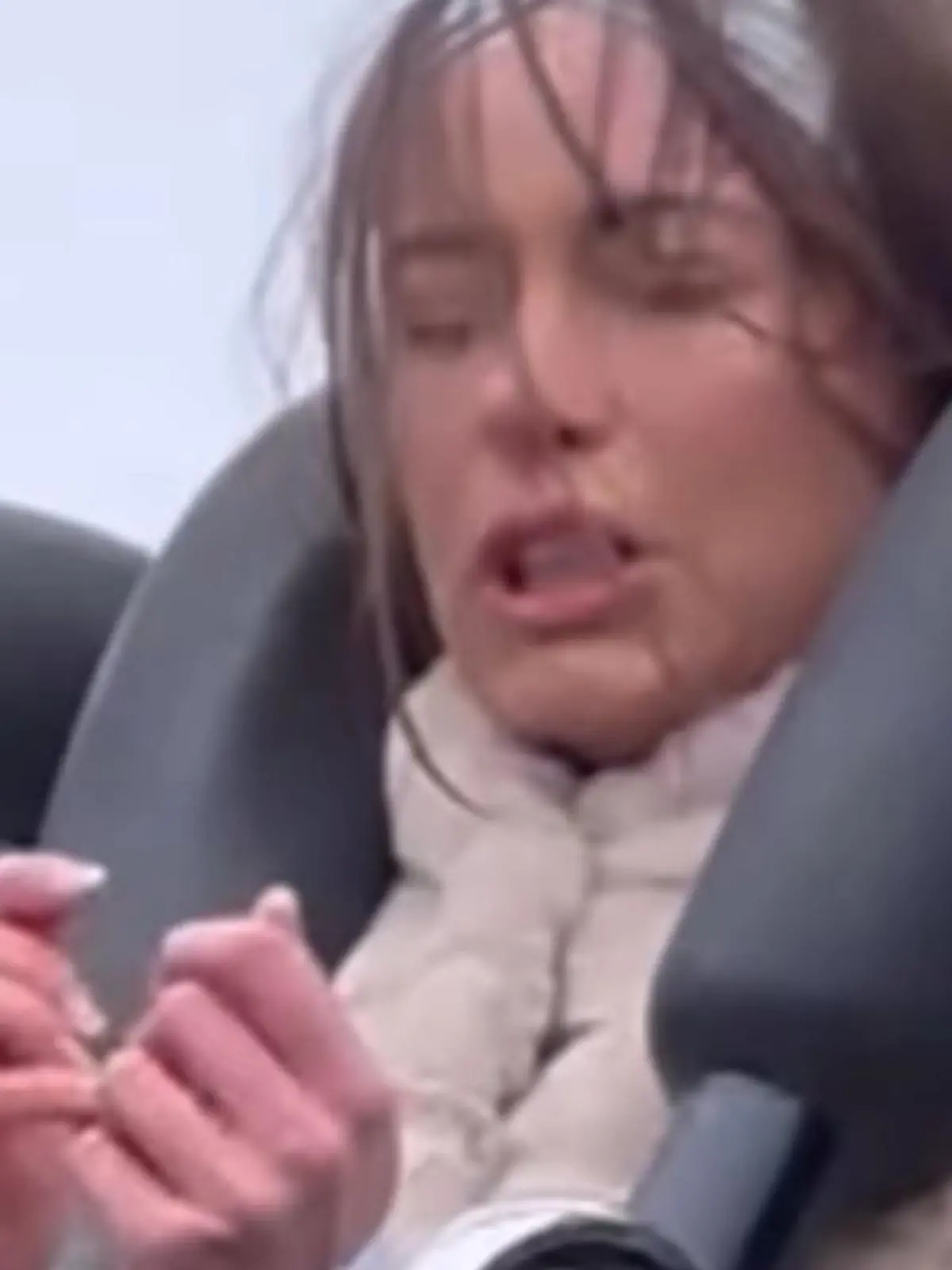 Jennifer Lange auf Kirmes