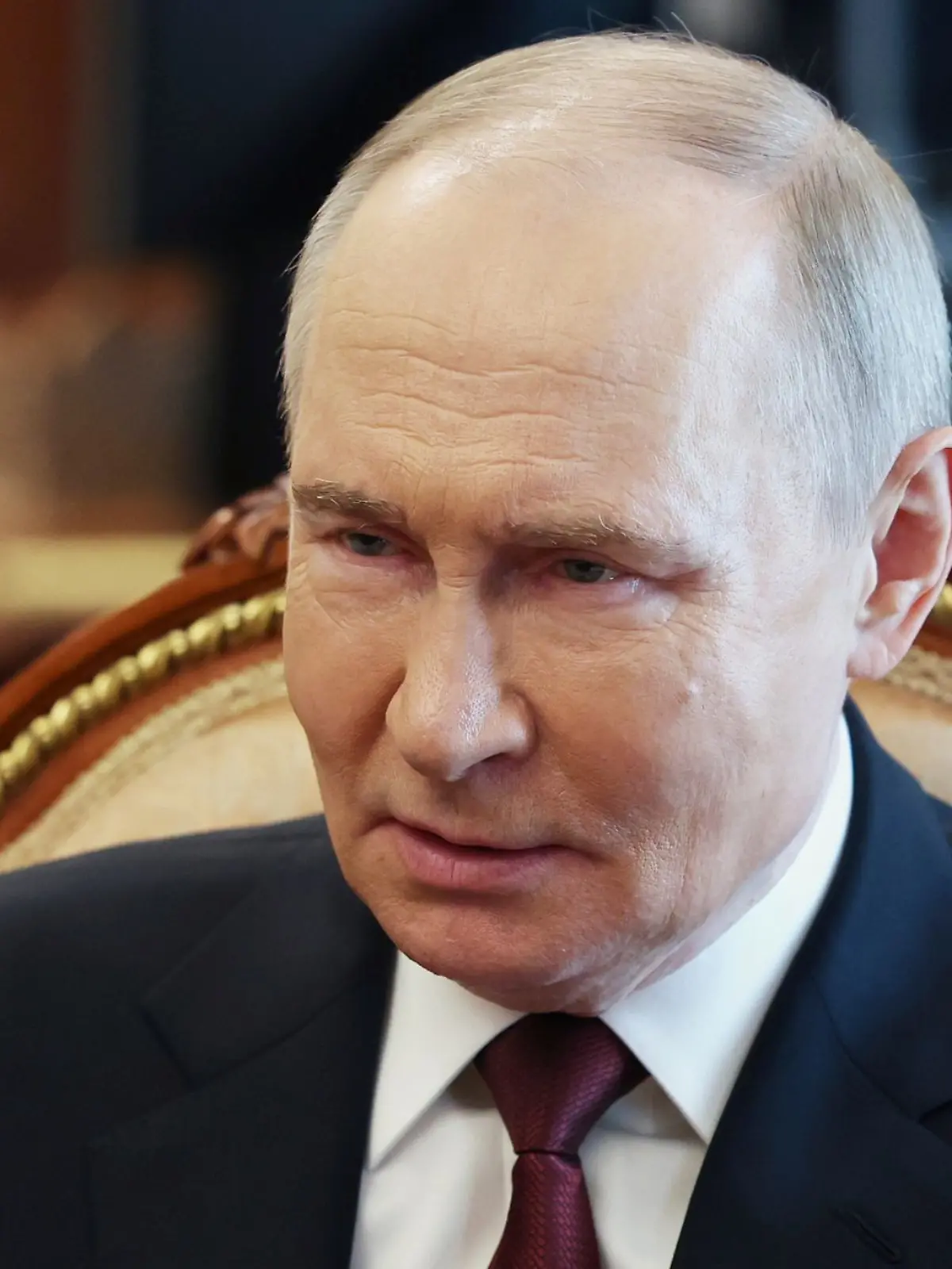 Bild zu: "Kreml-Chef Putin zeigt erstmals seine Wohnung"