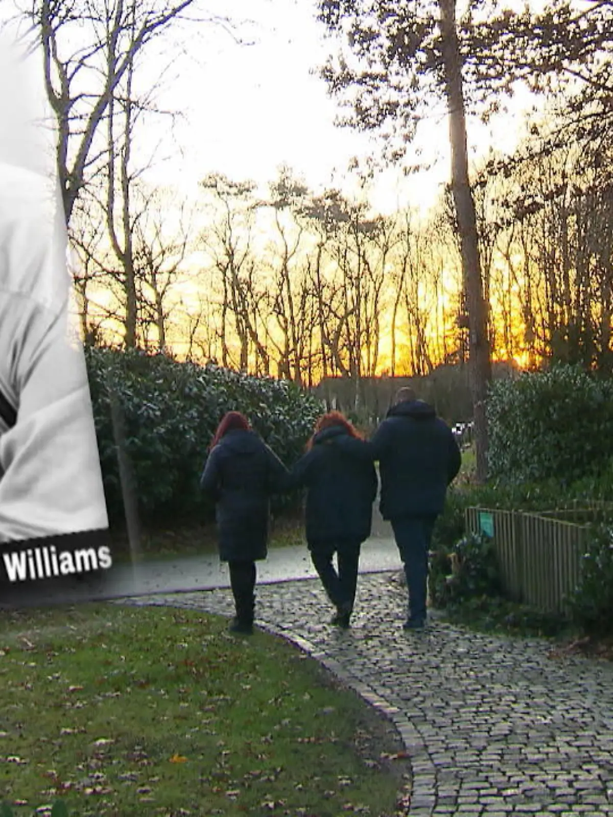 Bild zu: "So überraschten Fans Alphonso Williams' Familie am Grab"