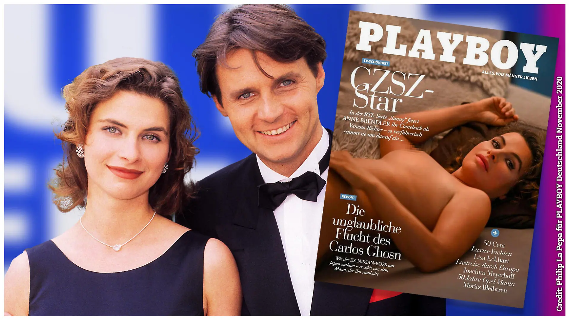 Anne Brendler im PLAYBOY Credit: Philip La Pepa für PLAYBOY Deutschland November 2020