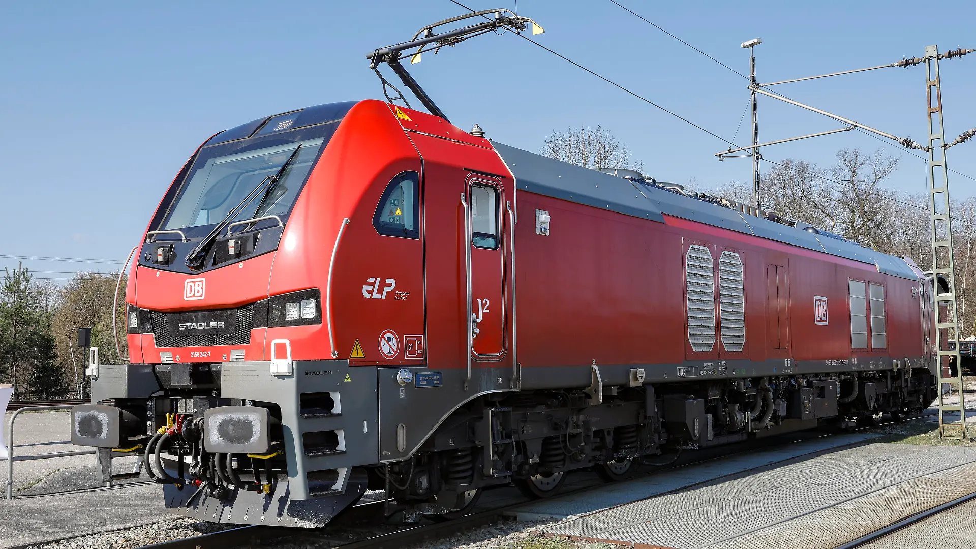 Lok-Baureihe 2159 bei der Eröffnung Lok-Tankstelle am Rangierbahnhof München Nord. München, 05.04.2023
