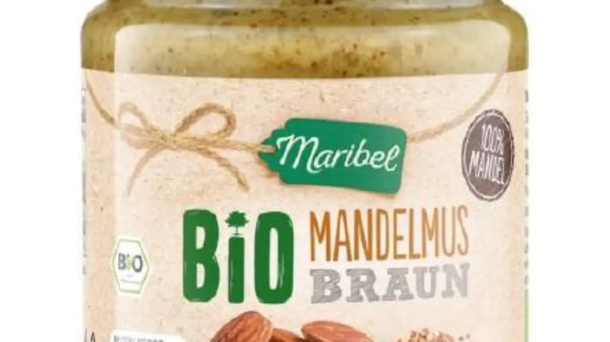Braunes Bio-Mandelmus von Maribel