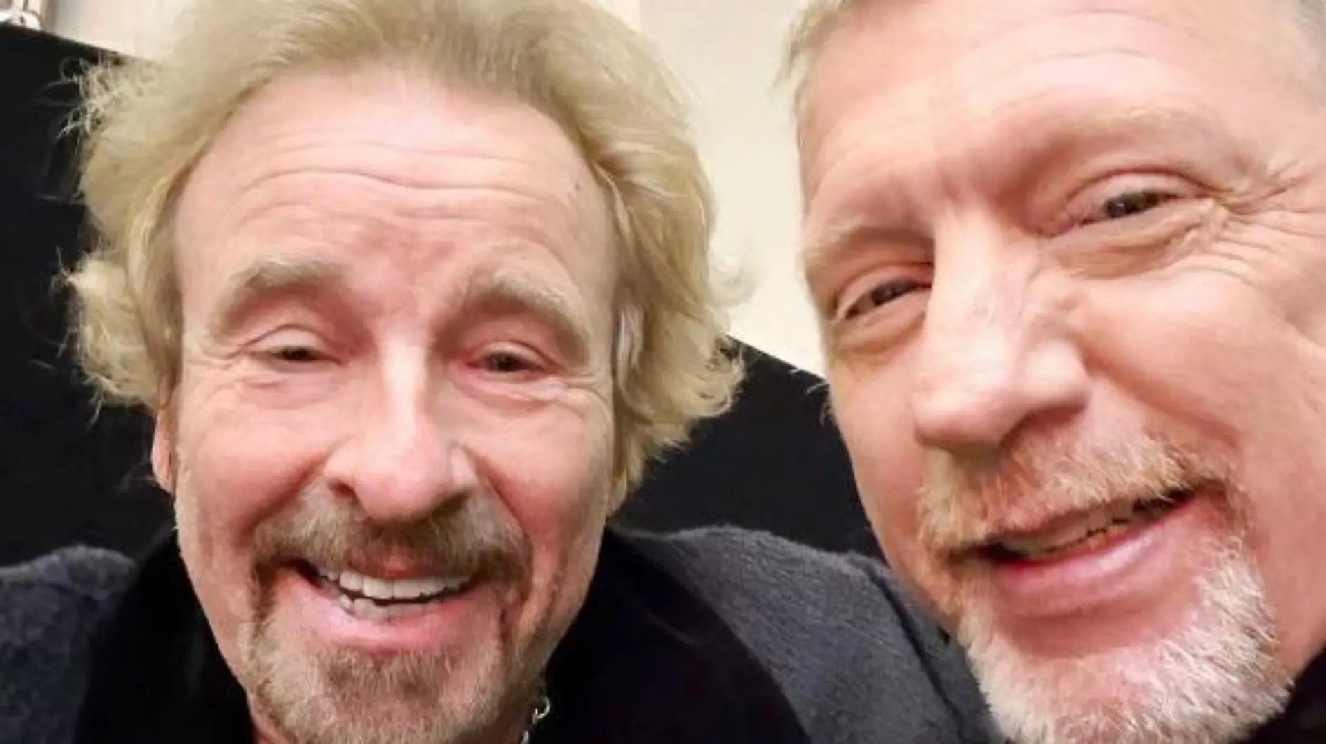 Thomas Gottschalk und Boris Becker
