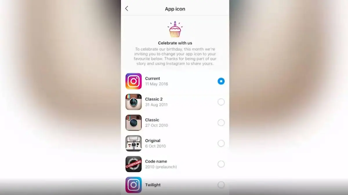 Instagram bietet viele verschiedene Logos an.