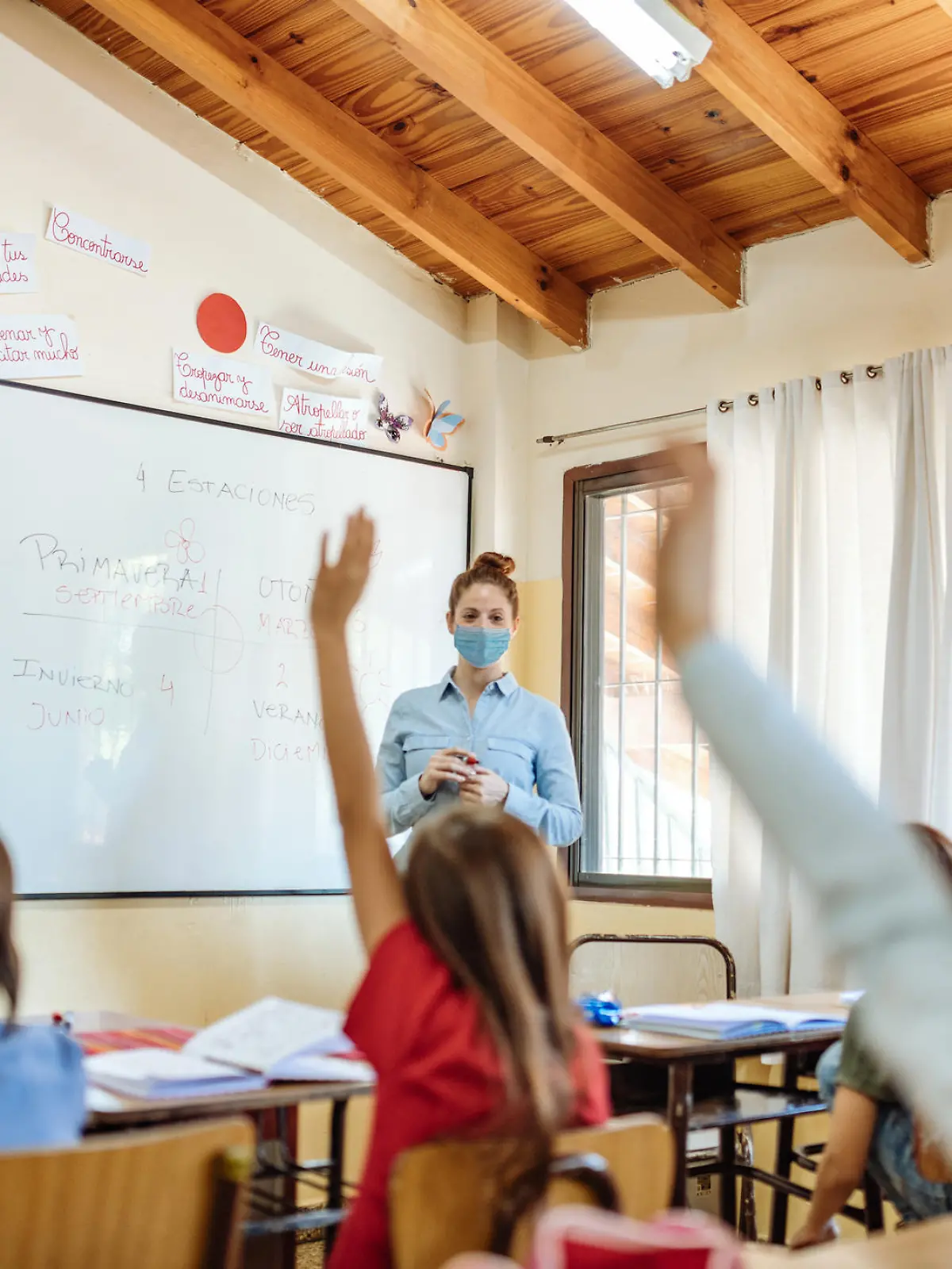 Luftreiniger im Klassenzimmer wirken!