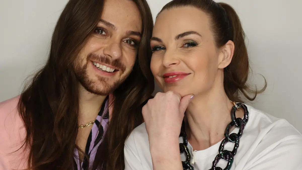 Riccardo Simonetti und Annika Lau