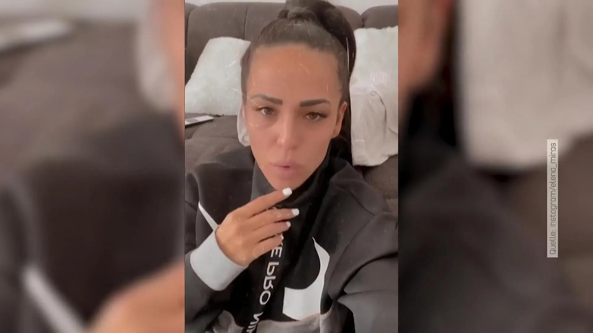 Elena Miras in Sorge um ihre Tochter Aylen Sie mussten nachts ins Krankenhaus