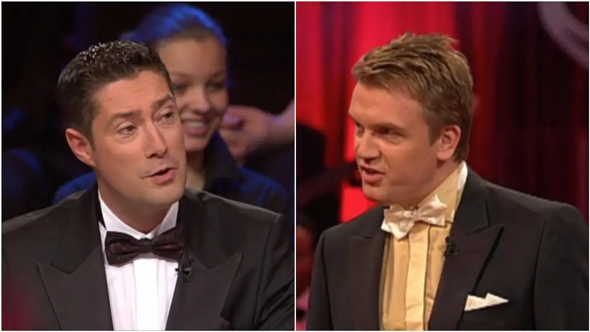 Reise zum Start von "Let's Dance": Joachim Llambi und Hape Kerkeling ziehen sich in den Liveshows munter gegenseitig auf.