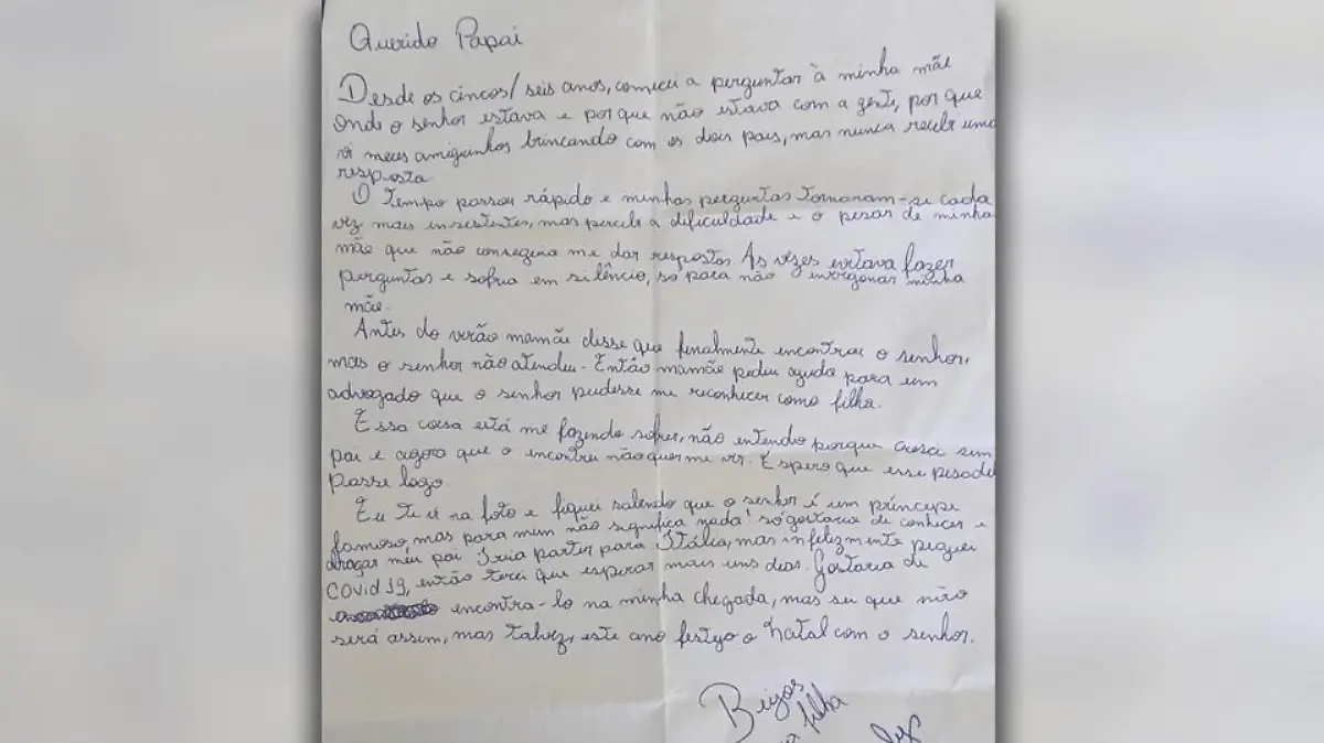 Dieser Brief hatte Fürst Albert von Monaco Ende September im Postfach.