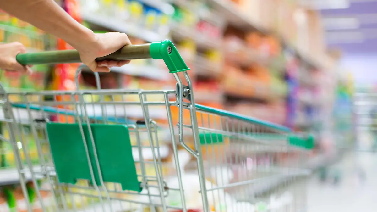 Einkaufen im Supermarkt