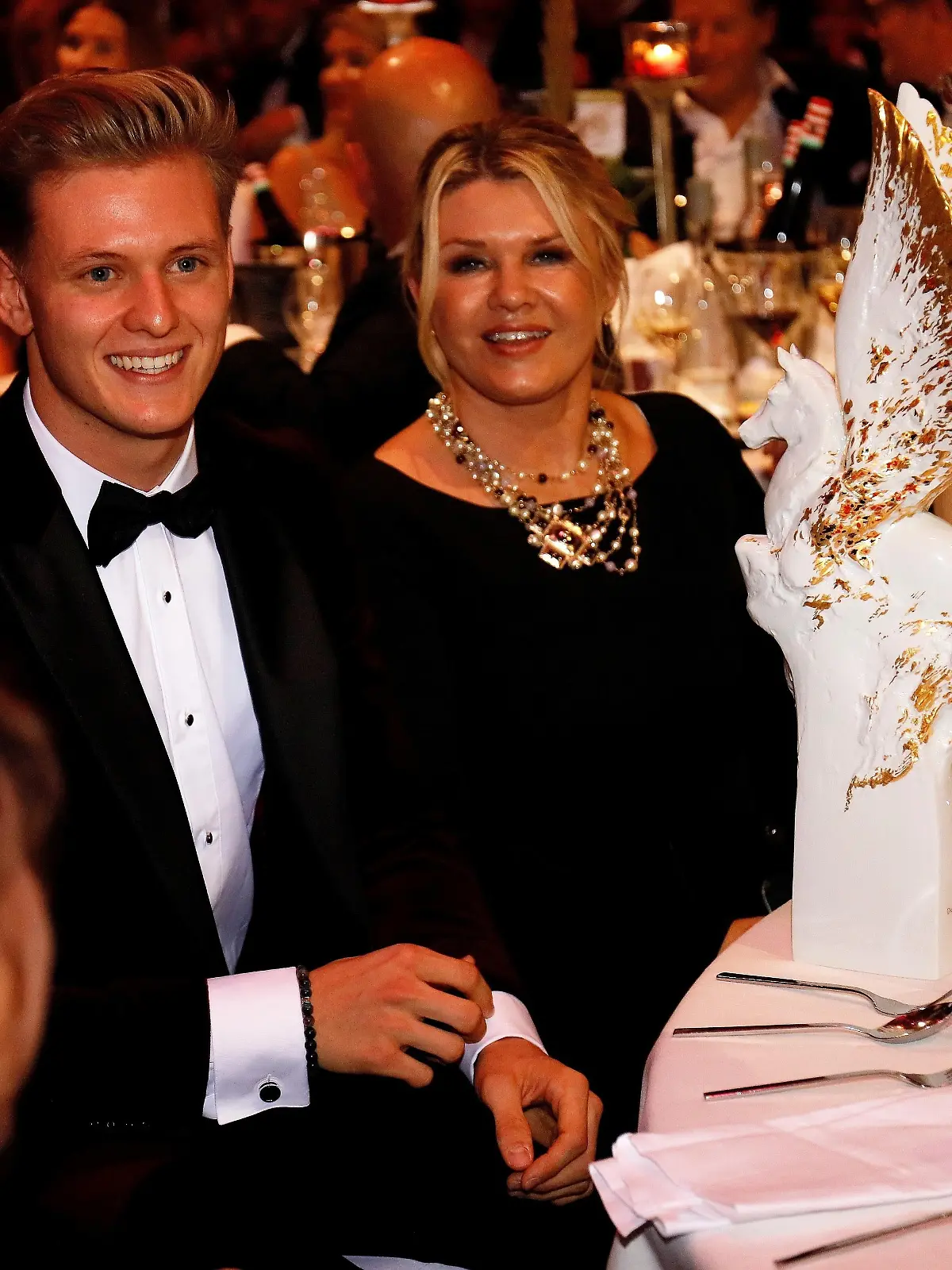 Mick Schumacher mit Mutter Corinna