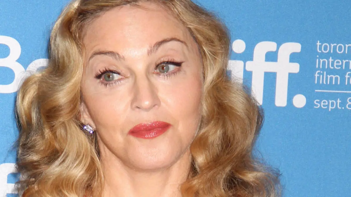 Madonna at the 'W.E.' press conference at the 2011 Toronto International Film Festival.