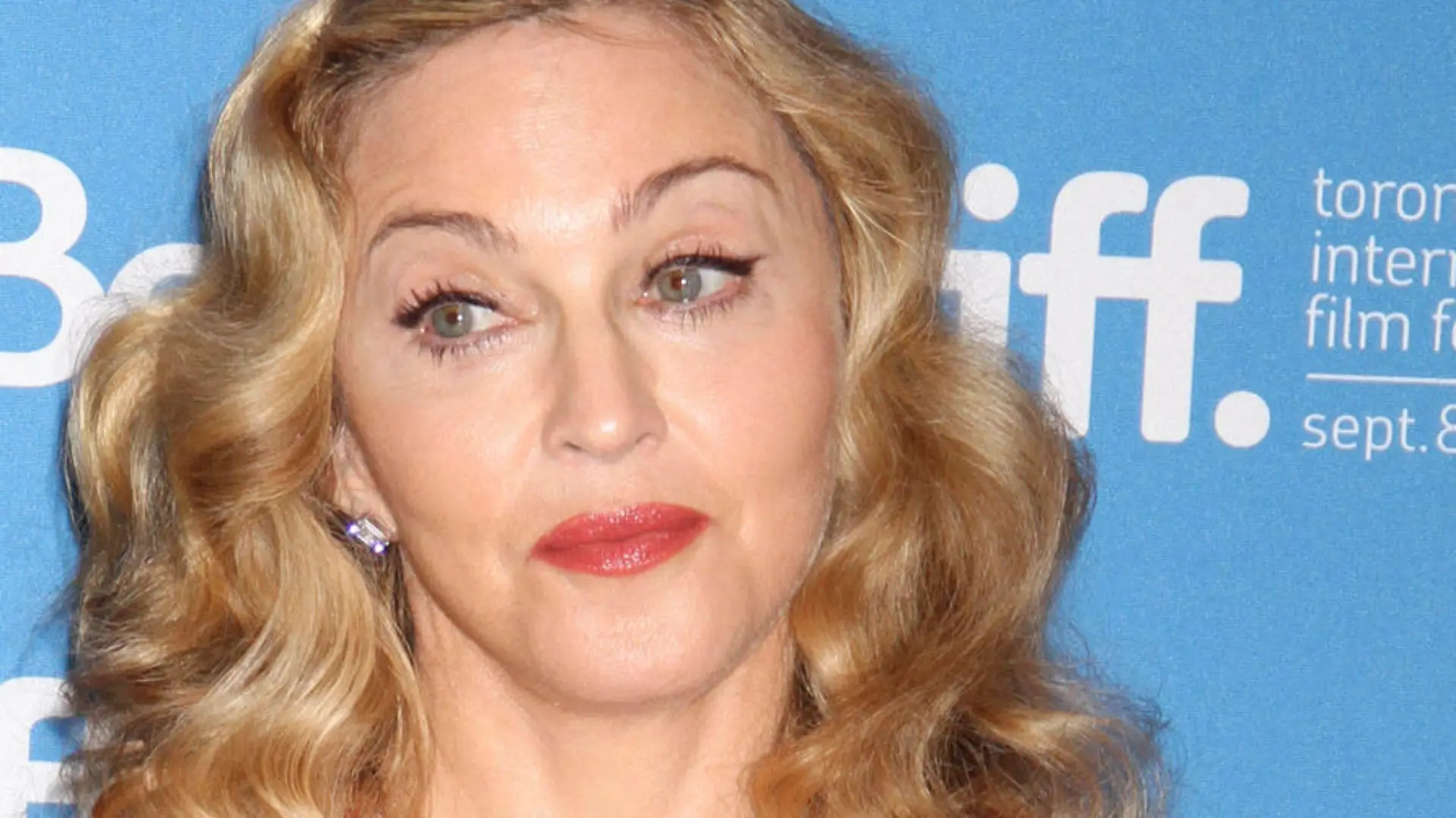 Madonna at the 'W.E.' press conference at the 2011 Toronto International Film Festival.