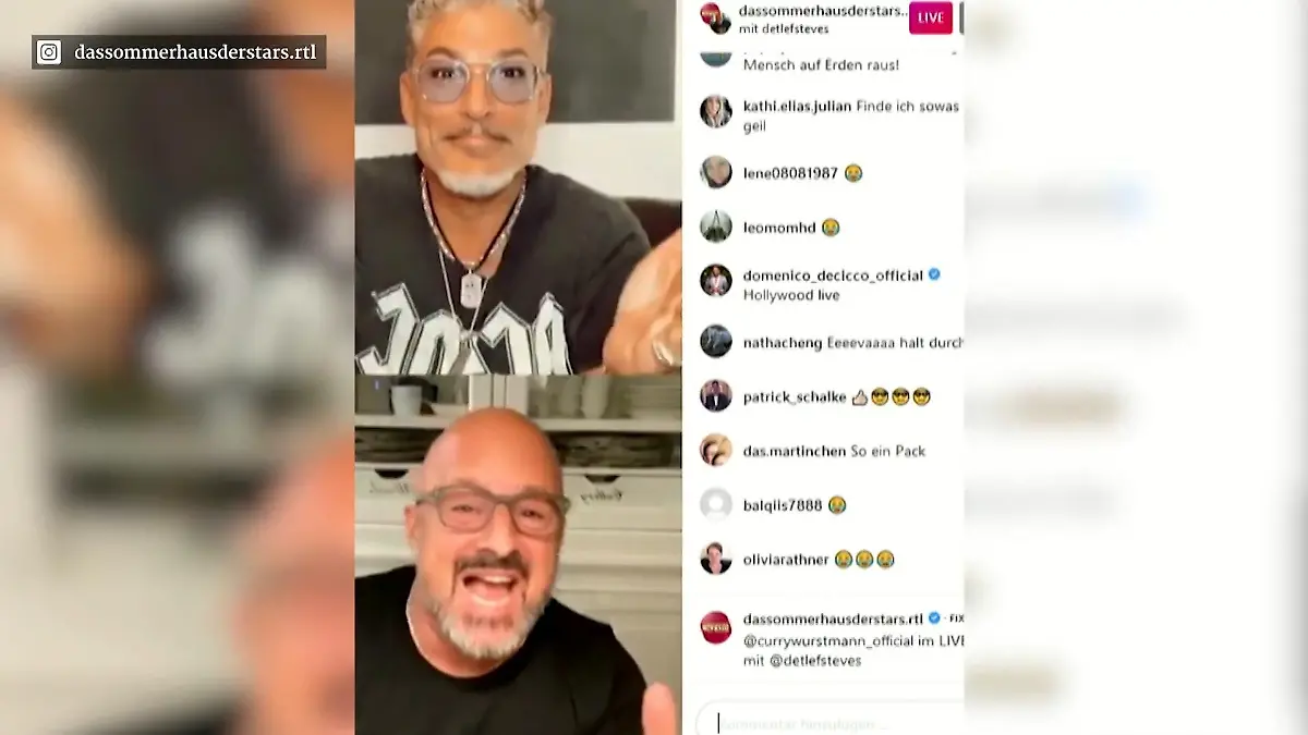 Das sagen die Promis zum Sommerhaus-Drama Im Live-Talk mit Chris Töpperwien