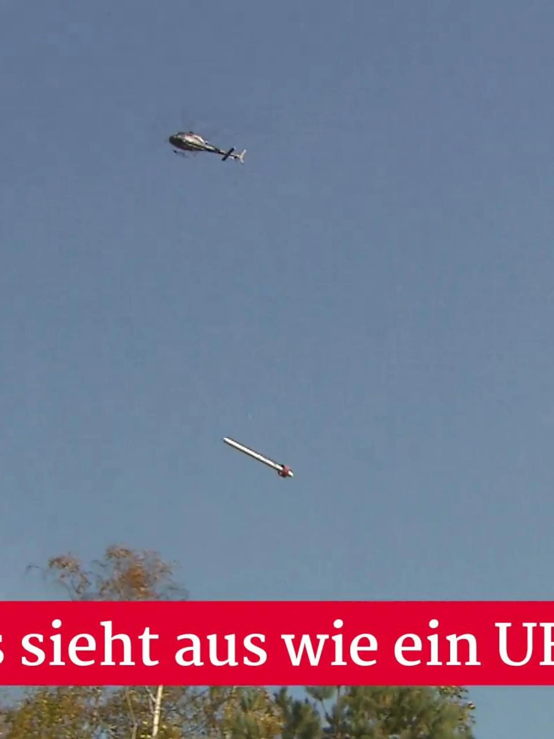 Bild zu: "Es fliegt seit Tagen über den Harz"