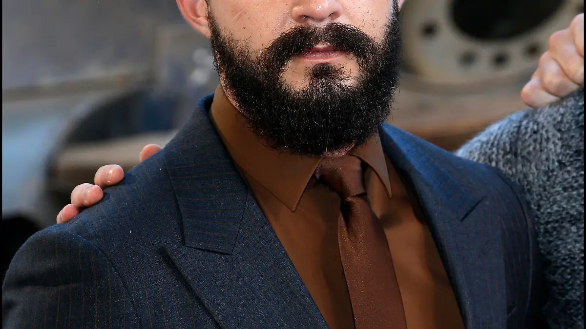 Shia LaBeouf poses at a photocall ahead of the France premiere of the film Fury held at Hotel des Invalides in Paris, France on October 18, 2014. Photo by Ollivier-MF/ABACAPRESS.COM