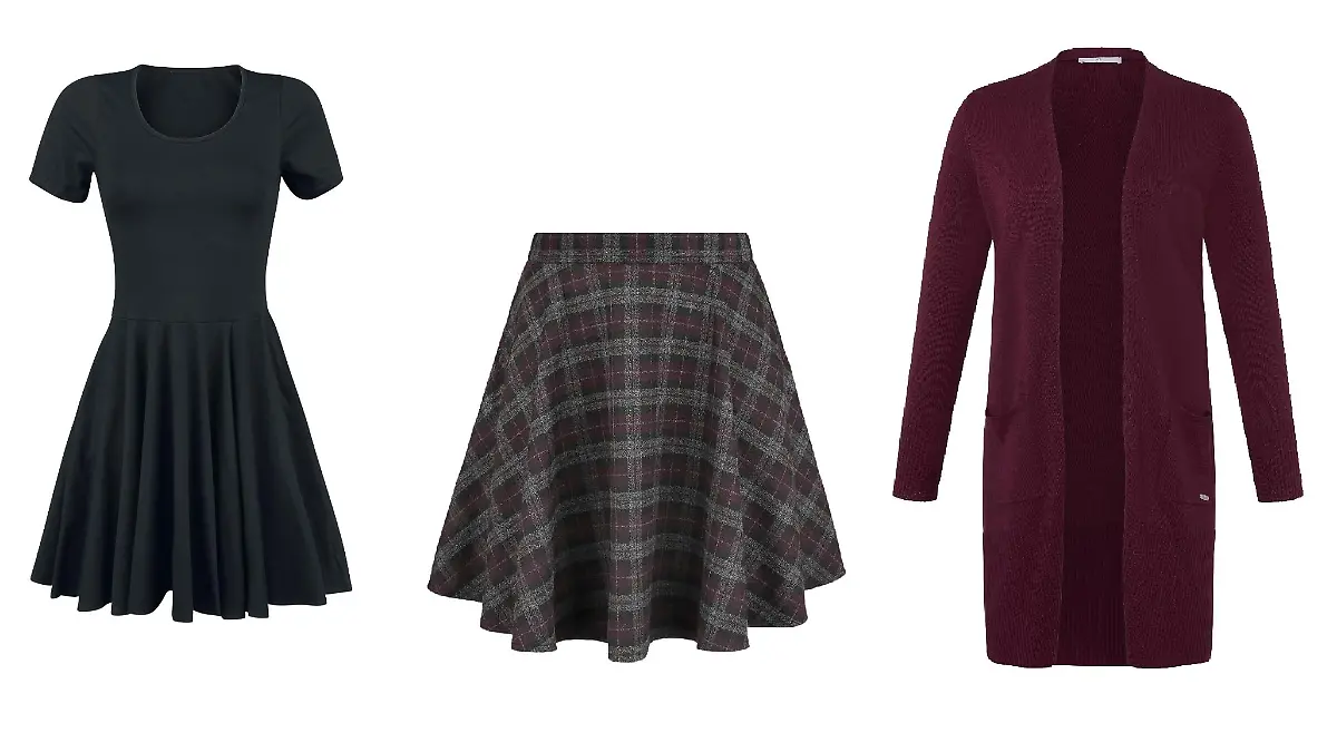 Schöne Kleidung für modernen Grunge-Look
