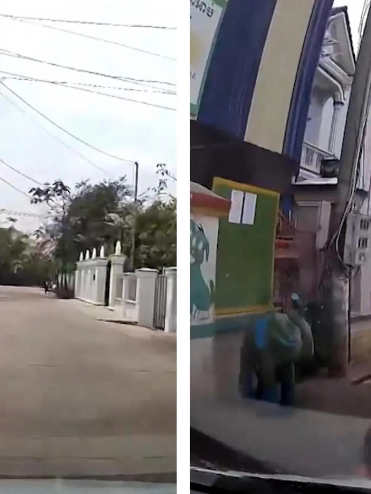 Sothun Nuy fährt gerade mit seinem Auto eine Straße in Kambodschas Hauptstadt Phnom Penh entlang, als ihm plötzlich ein kleines Mädchen auf ihrem Rad vor das Auto fährt. Der Autofahrer reagiert zum Glück blitzschnell. Mehr dazu im Video.