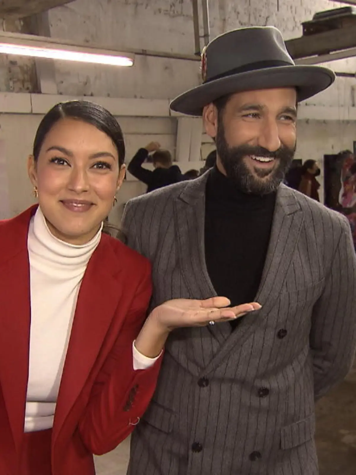 Bild zu: "Rebecca Mir und Massimo Sinato verraten ihre Macken"