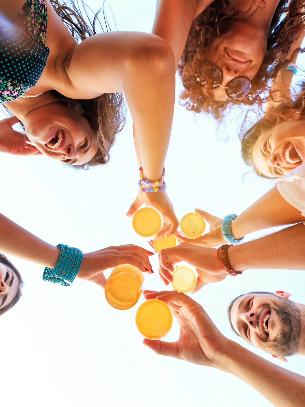 Group of Friends Cheers