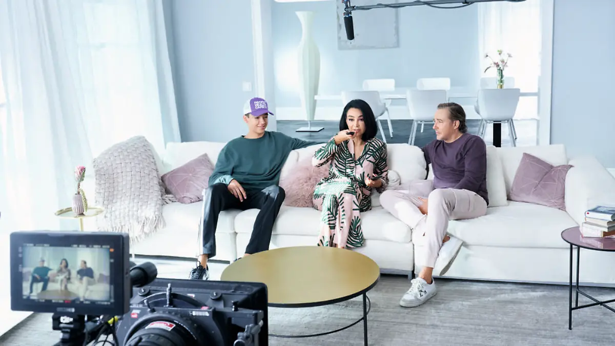 Verona Pooth wird Sky-Testimonial - und ihre Familie gleich mit