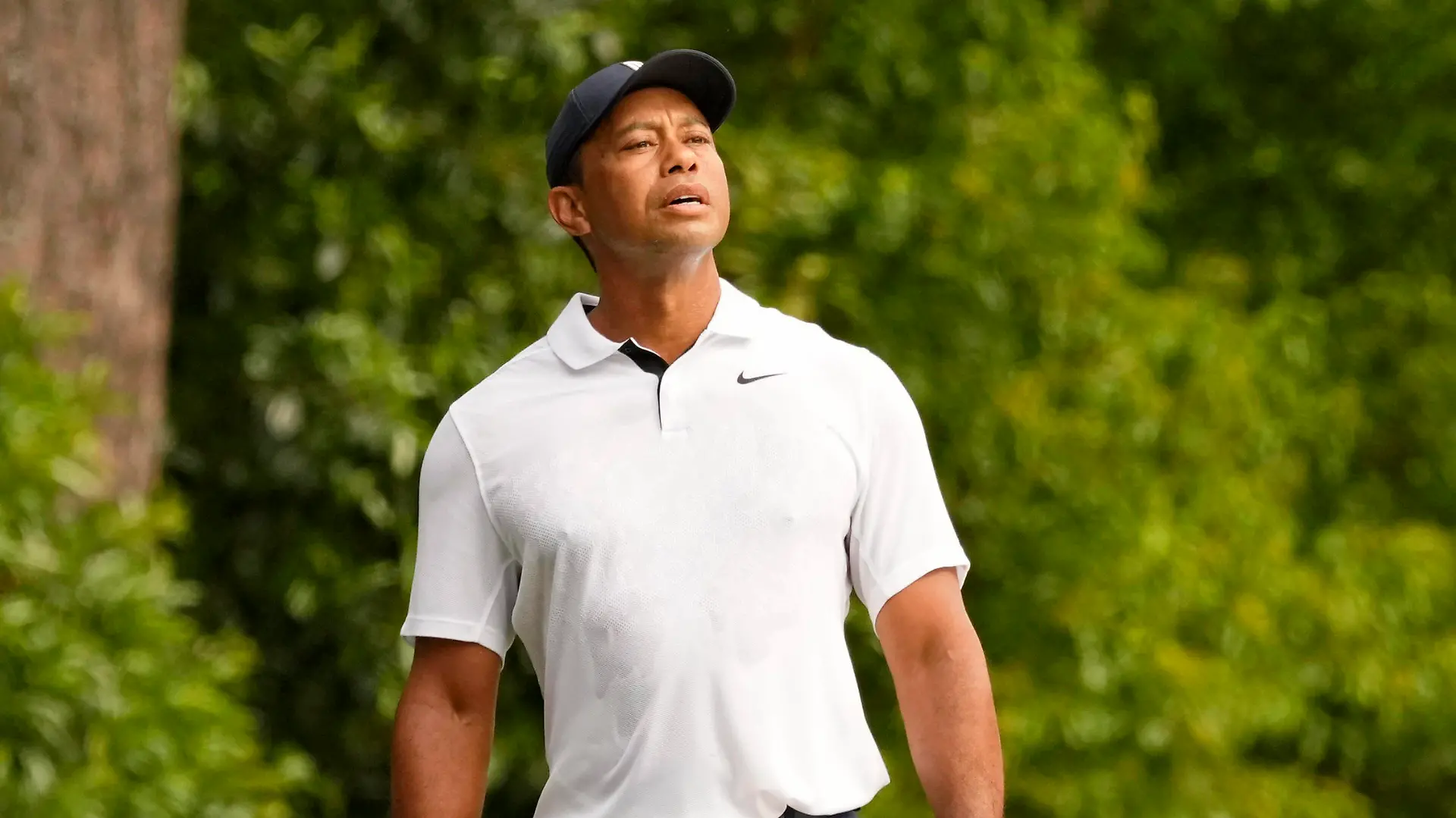 PGA, Golf Herren Masters Tournament - First Round Apr 6, 2023 Augusta, Georgia, USA Tiger Woods watches his shot on the second fairway during the first round of The Masters golf tournament. Augusta Georgia USA, EDITORIAL USE ONLY PUBLICATIONxINxGERxSUIxAUTxONLY Copyright: xMichaelxMadridx 20230406_jcd_mm1_0101