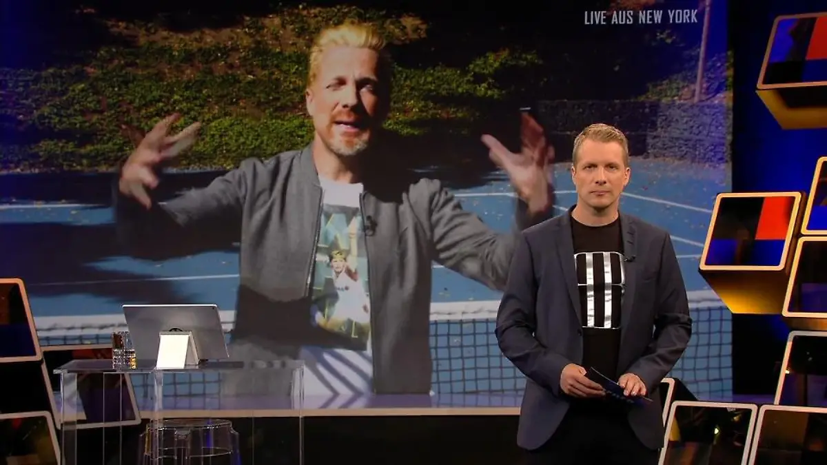 Oliver Pocher macht einen auf Boris Becker Bei „Pocher - gefährlich ehrlich!"