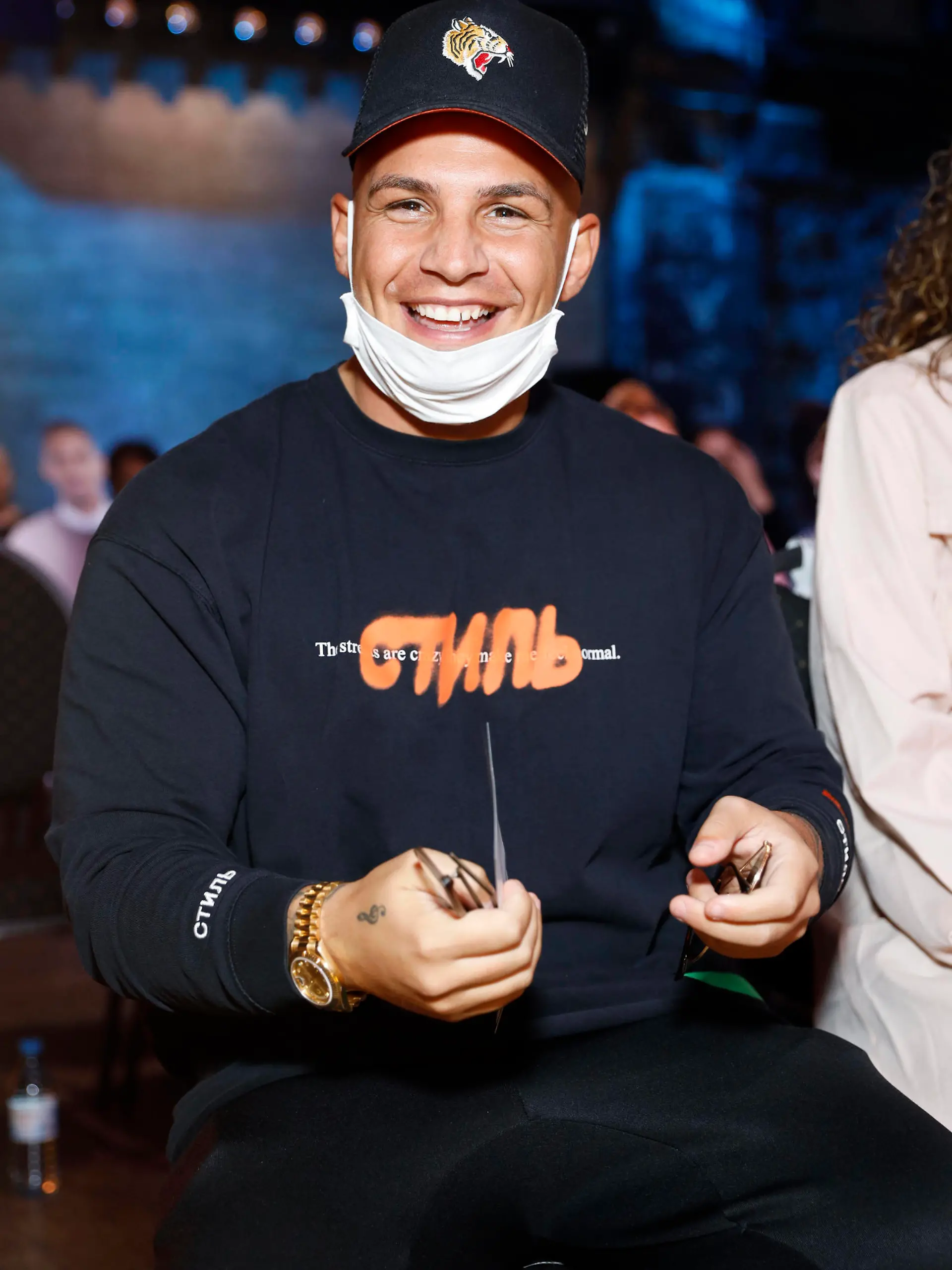  Pietro Lombardi beim 1. Kampfabend von Das große SAT. Promiboxen in Die Halle Tor 2. Köln, 18.09.2020 *** Pietro Lombardi at the 1 fight evening of Das große SAT Promiboxen in Die Halle Tor 2 Cologne, 18 09 2020 Foto:xC.xHardtx/xFuturexImage