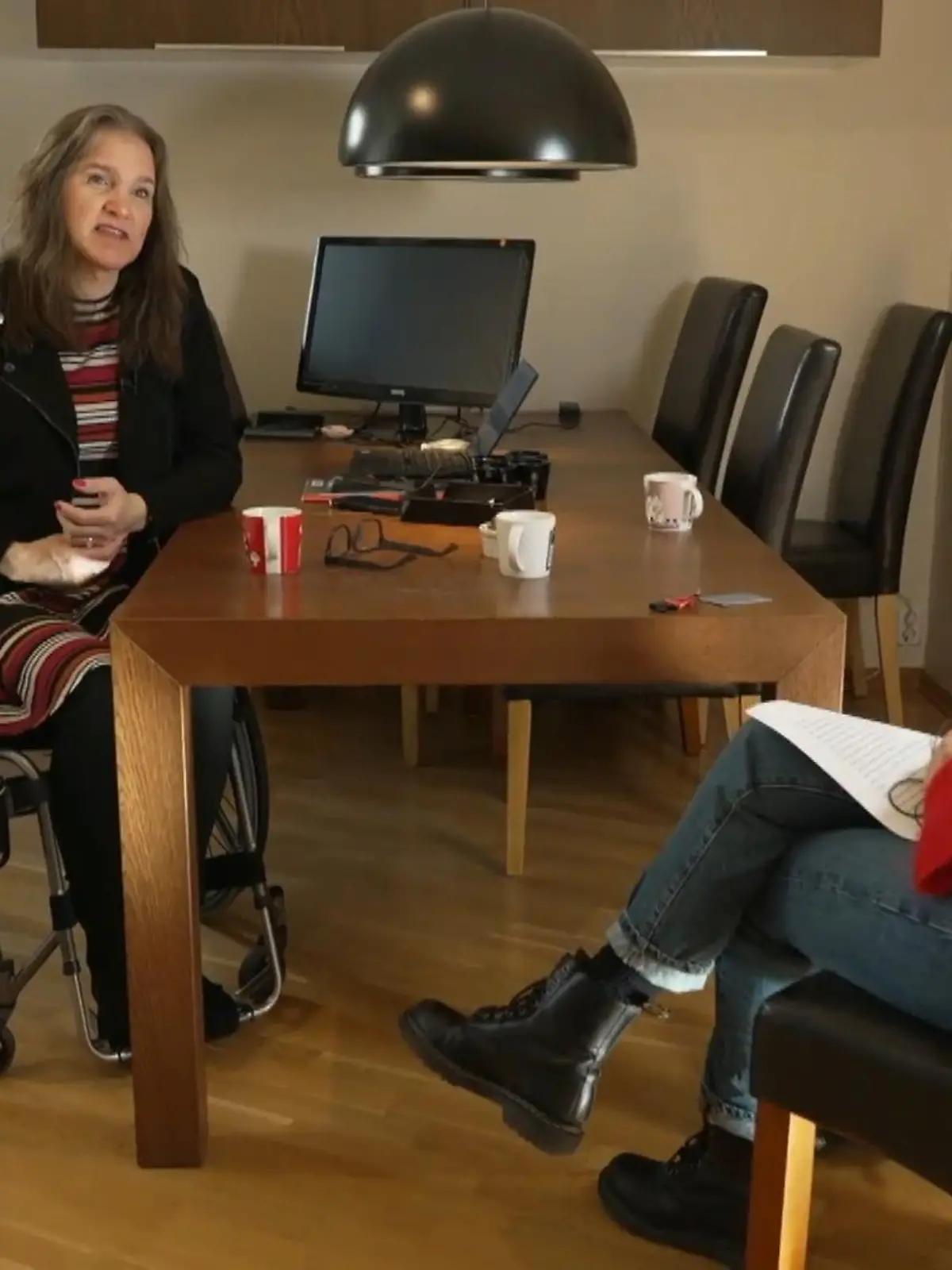 Die Norwegerin Jørund Viktoria Alme leidet unter der Krankheit BIID ( Body Integrity Identity Disorder). RTL hat sie besucht.