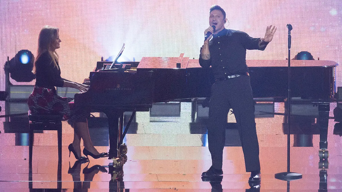 Patrice Aminati und Daniel Aminati bei der Beatrice Egli Show im Ersten.