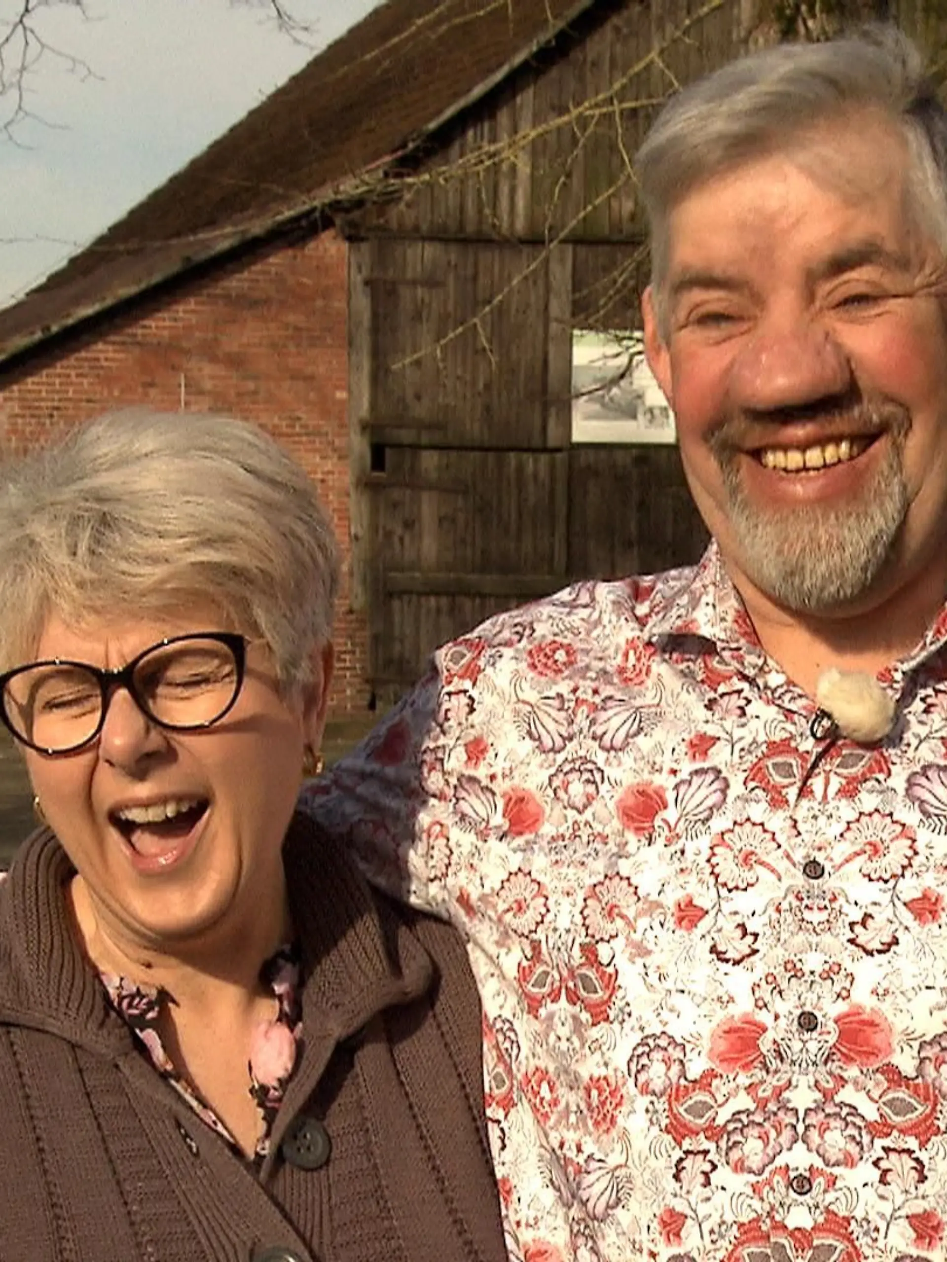 Spielen gerne Amor: Iris und Uwe Abel