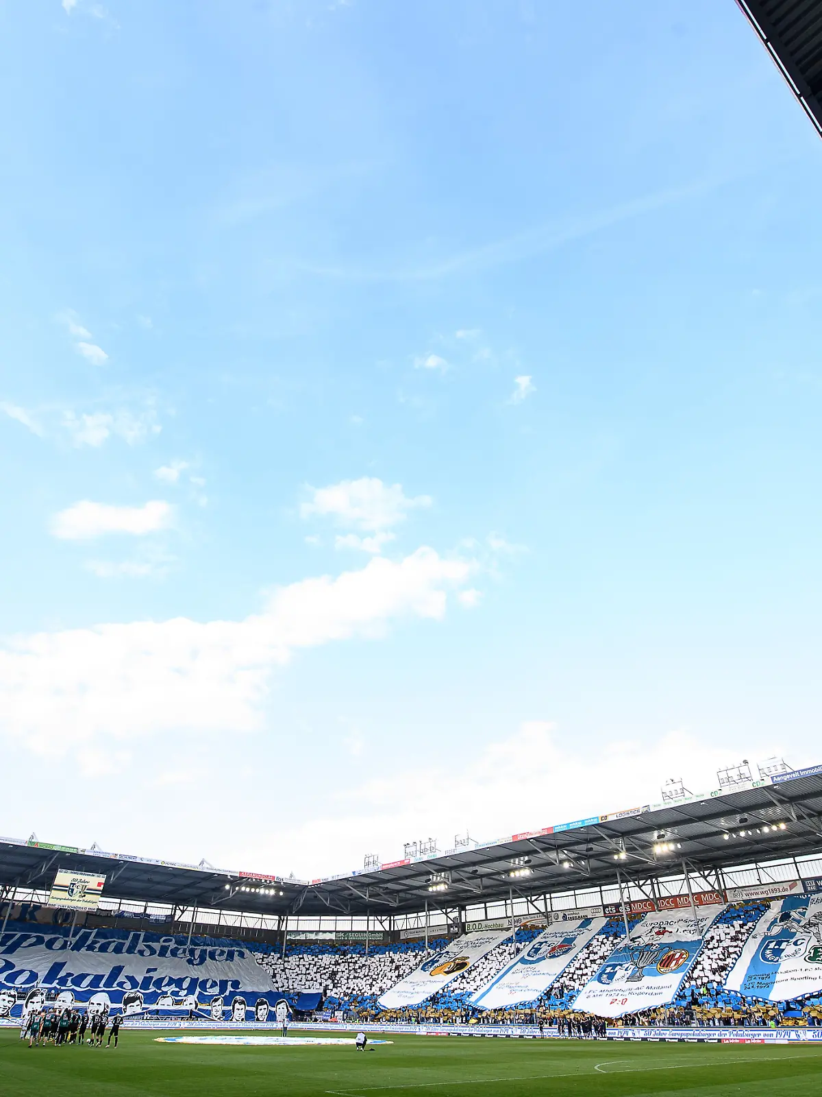 Medizinischer Notfall im Magdeburger Stadion