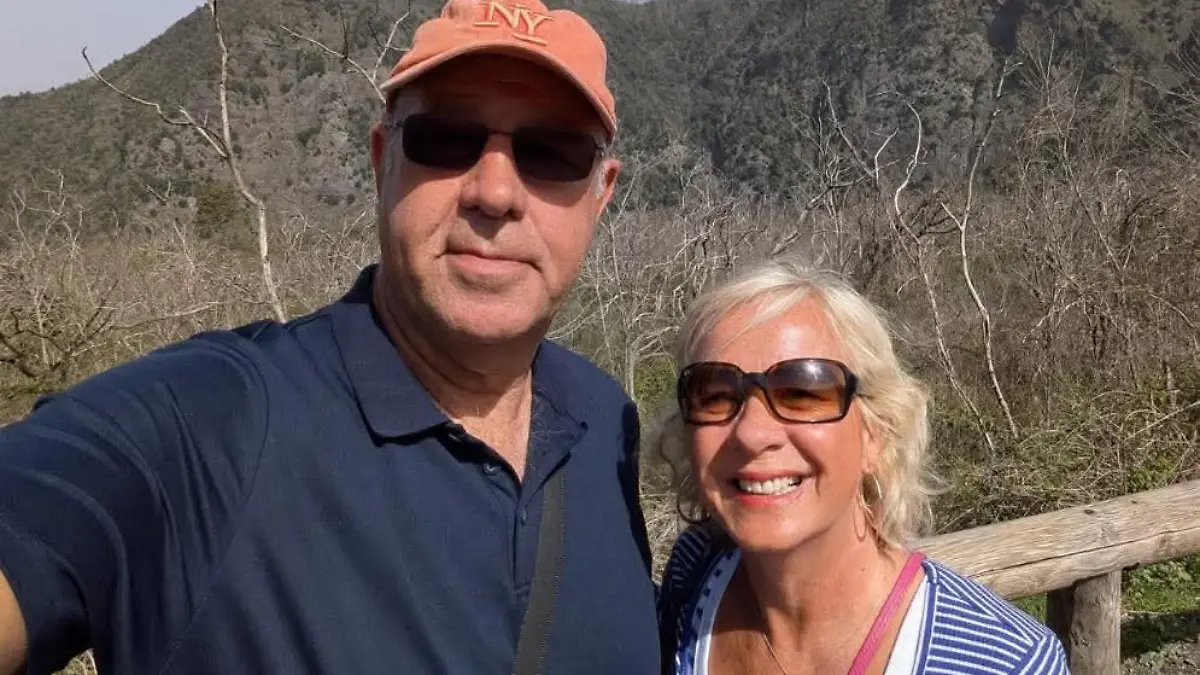 Elaine und Graeme Winn waren in ihrem Ruhestand viel auf Reisen