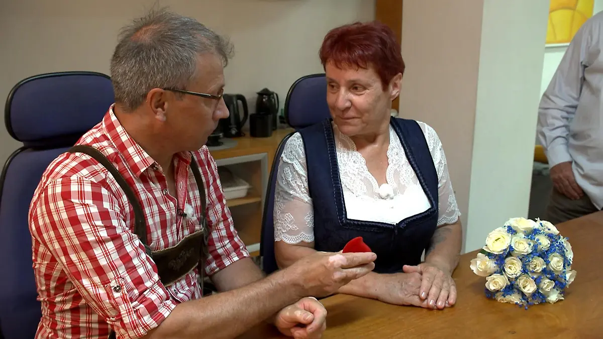 Heiko und Ulrike sind nun offiziell Partner fürs Leben.