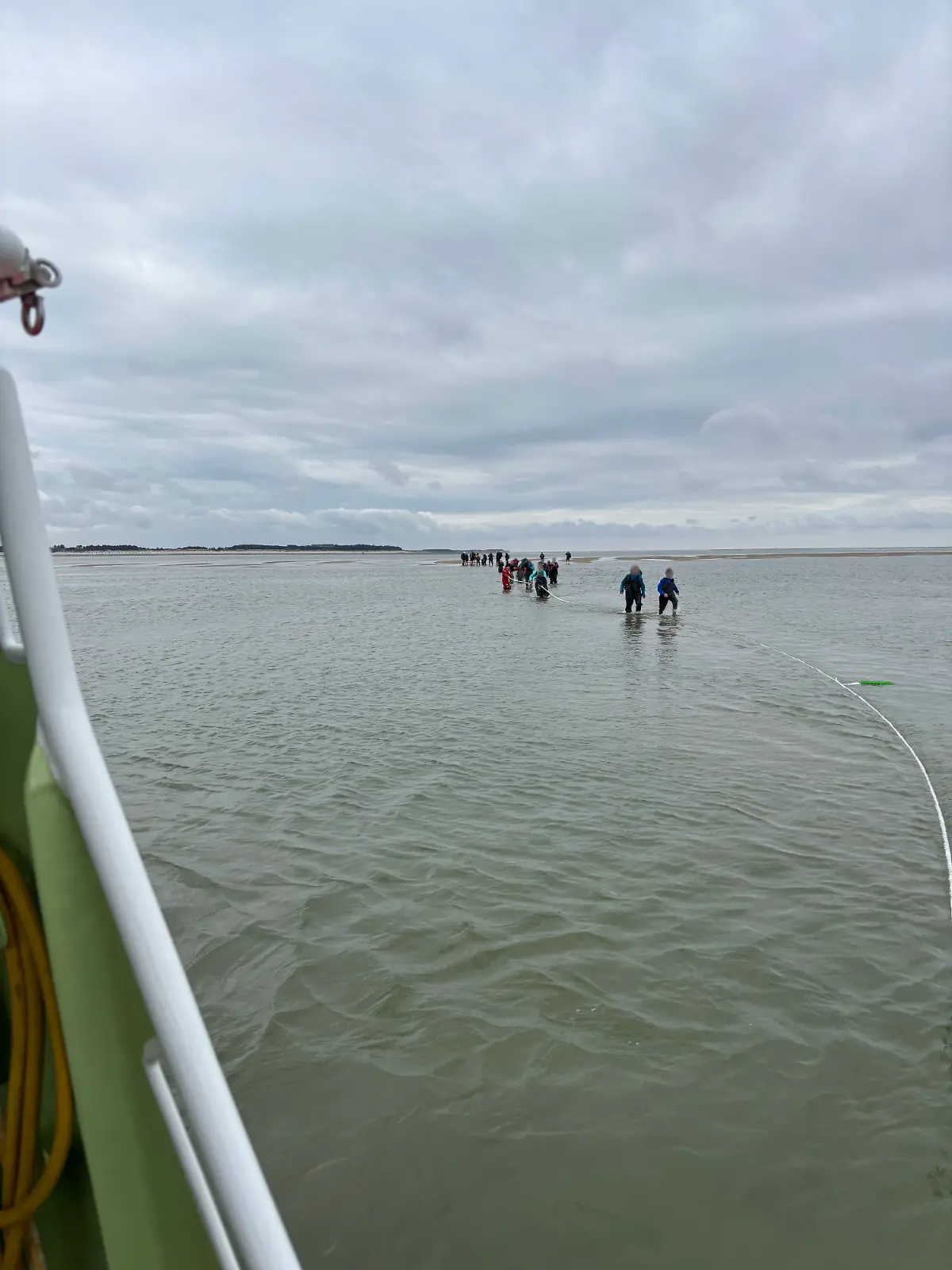Bild zu: "25 Wanderer im Watt vor Amrum gefangen - obwohl sie einen Führer dabei haben!"